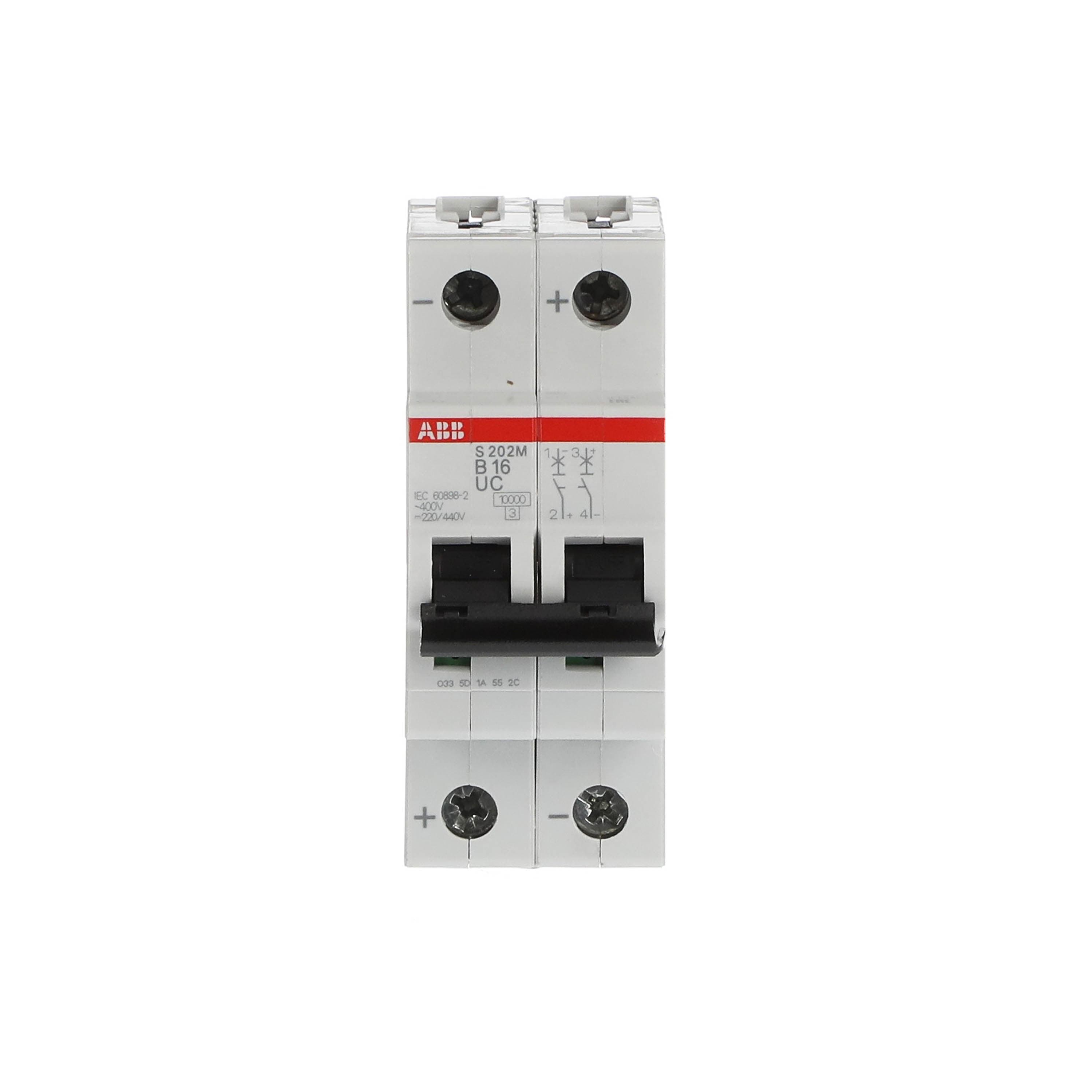 ABB ABB S202M-B16UC Miniature circuit breaker (MCB)
