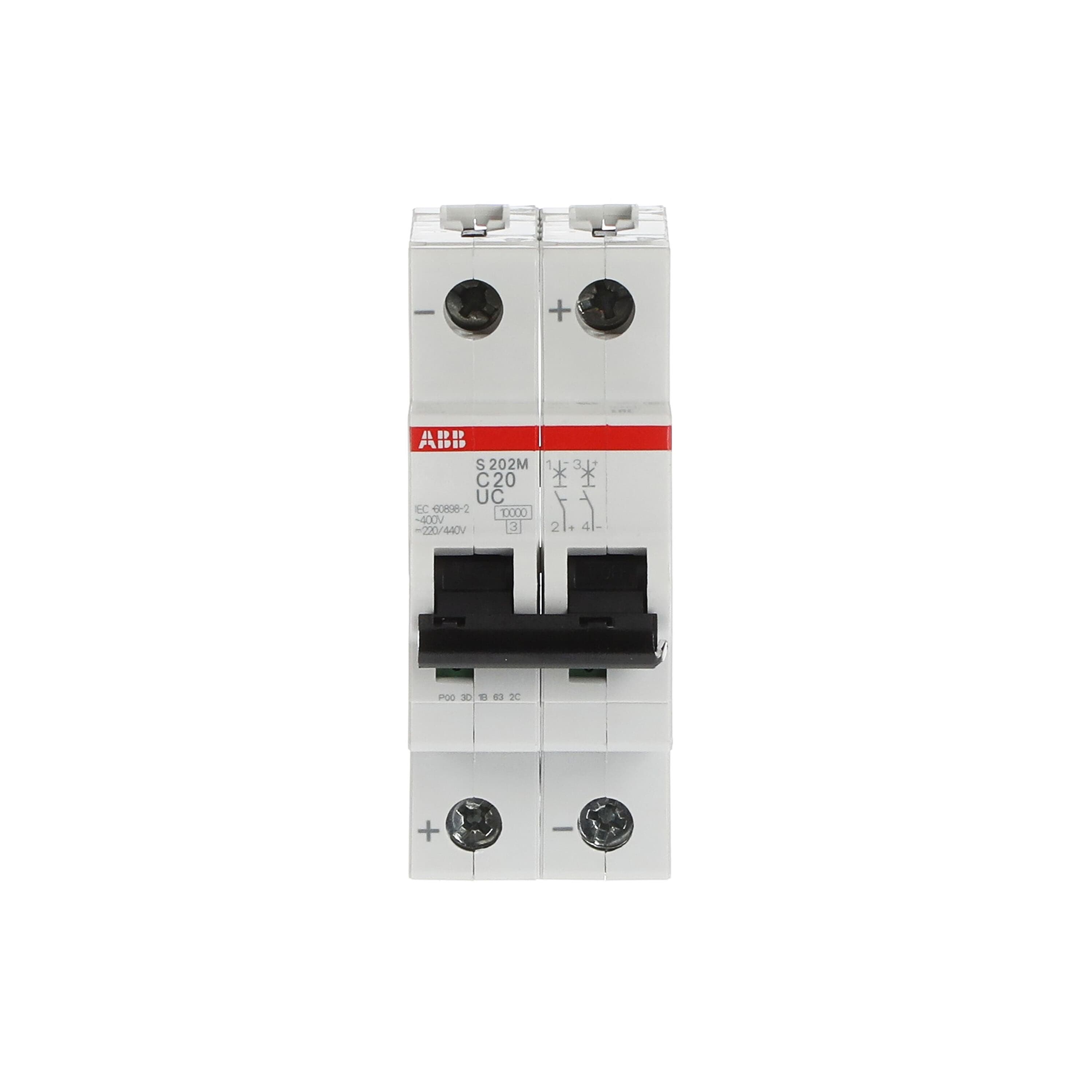 ABB ABB S202M-C20UC Miniature circuit breaker (MCB)