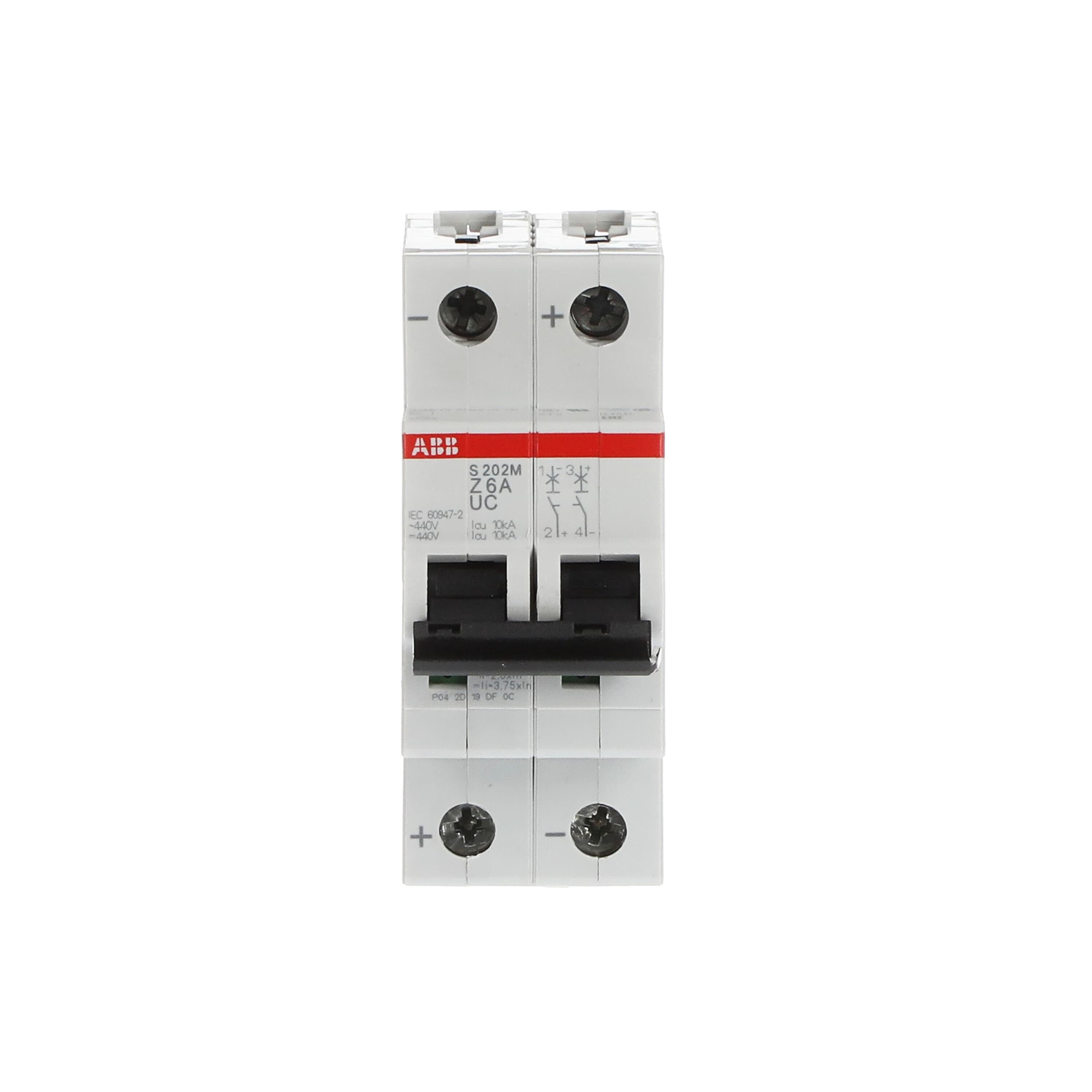 ABB ABB S202M-Z6UC Miniature circuit breaker (MCB)