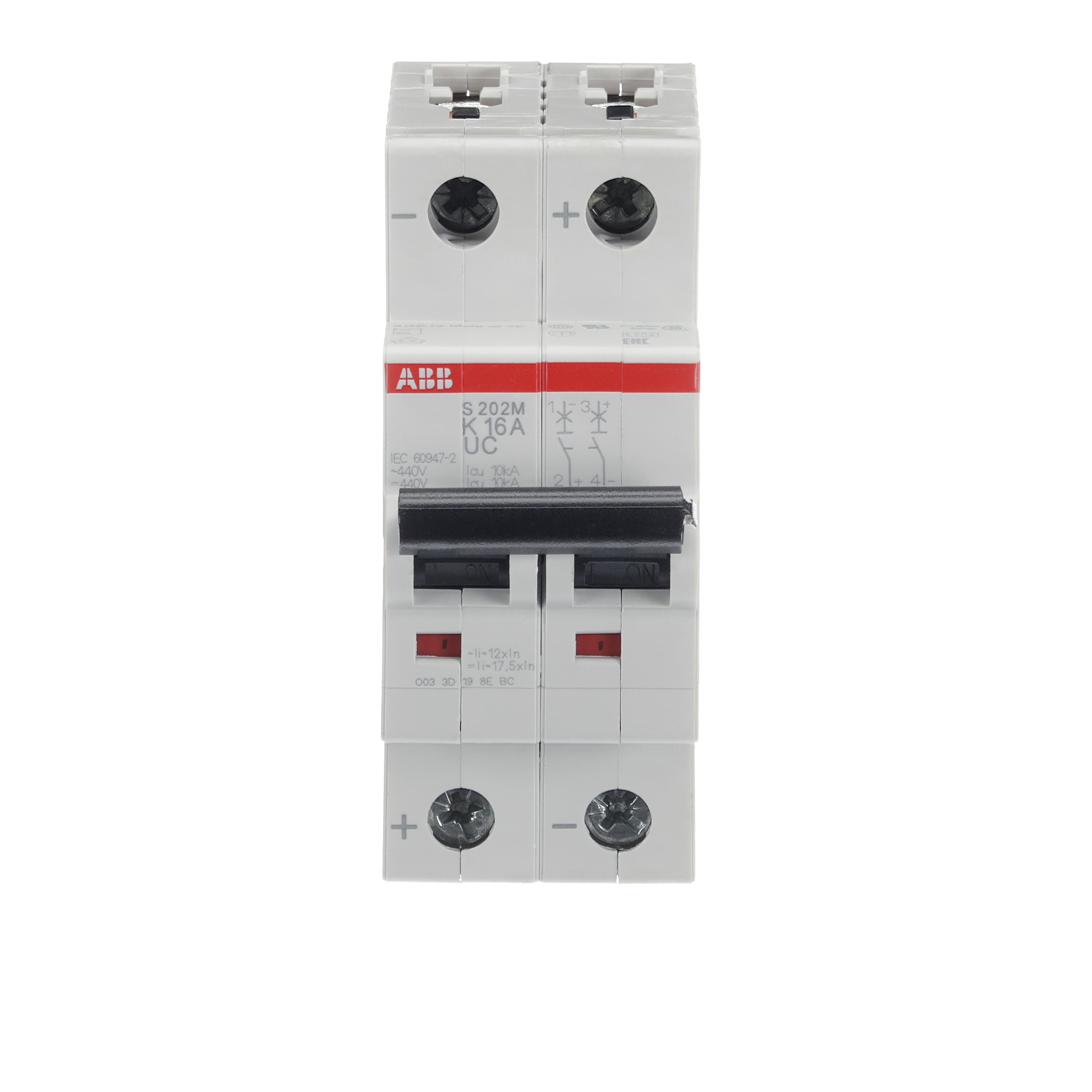 ABB ABB S202M-K16UC Miniature circuit breaker (MCB)