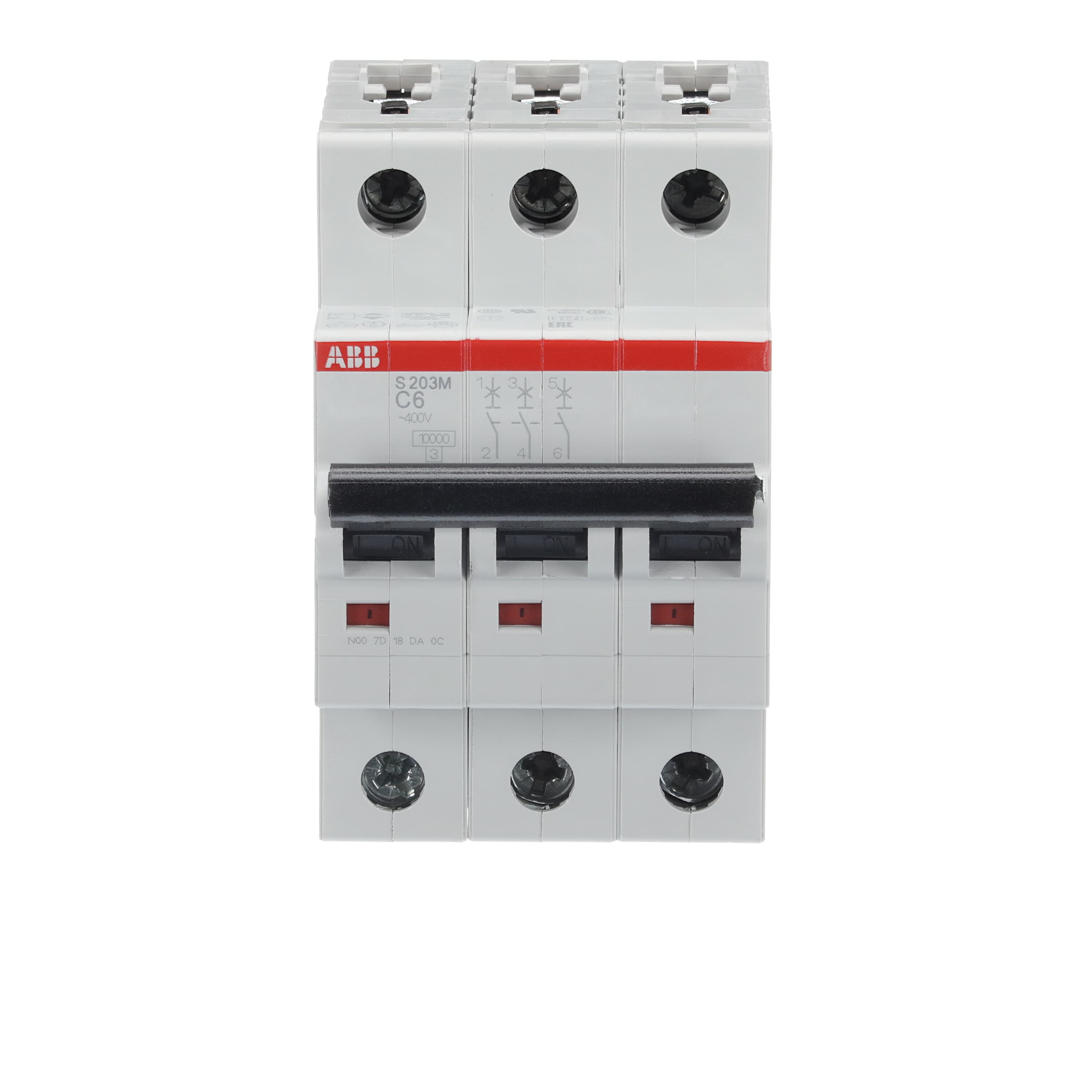 ABB ABB S203M-C6 Miniature circuit breaker (MCB)