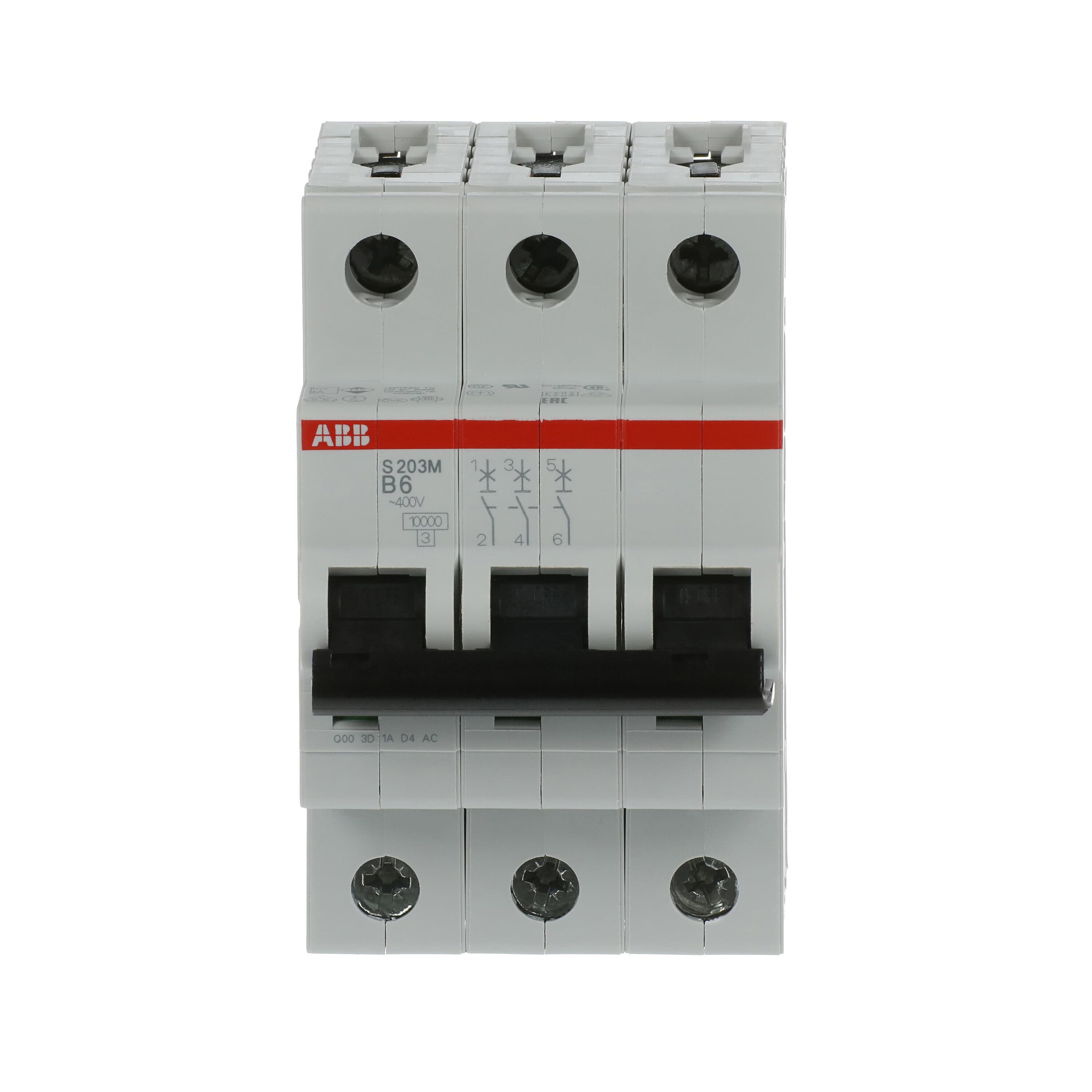 ABB ABB S203M-B6 Miniature circuit breaker (MCB)