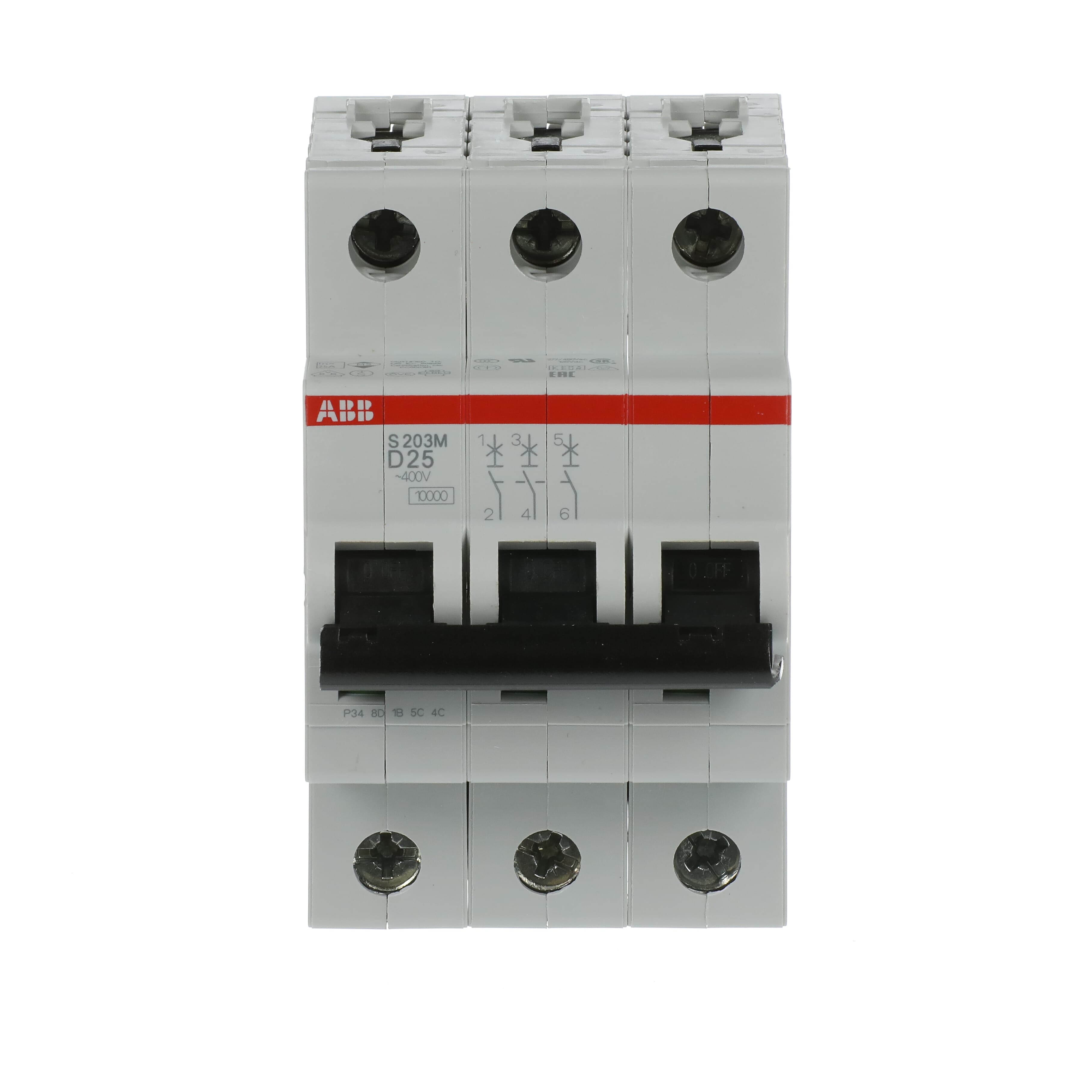 ABB ABB S203M-D25 Miniature circuit breaker (MCB)
