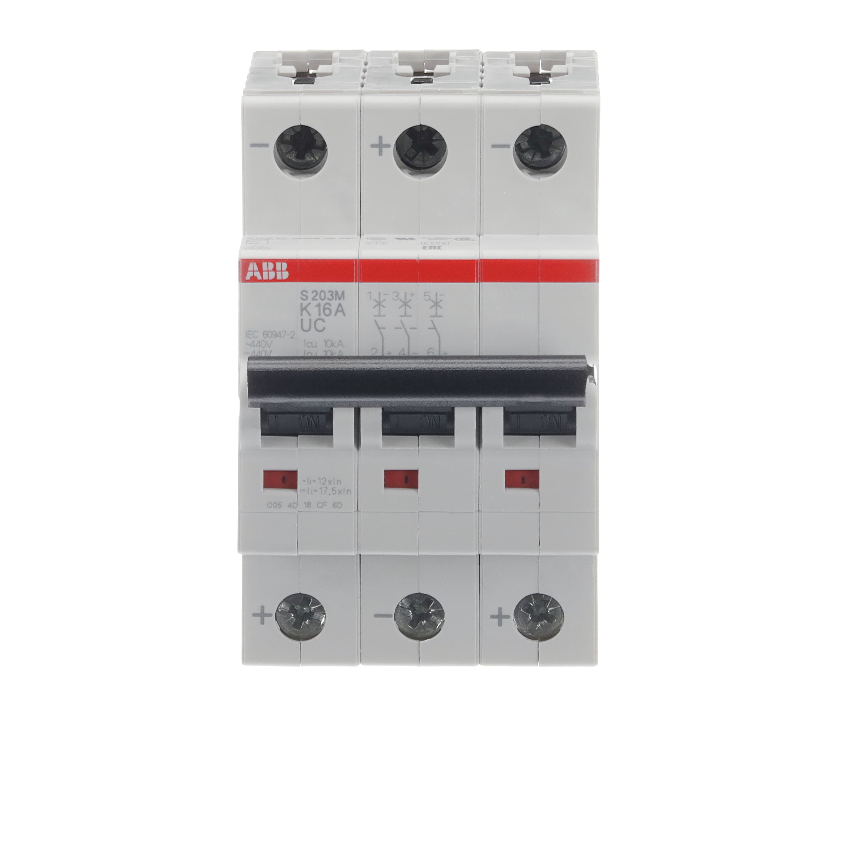 ABB ABB S203M-K16UC Miniature circuit breaker (MCB)