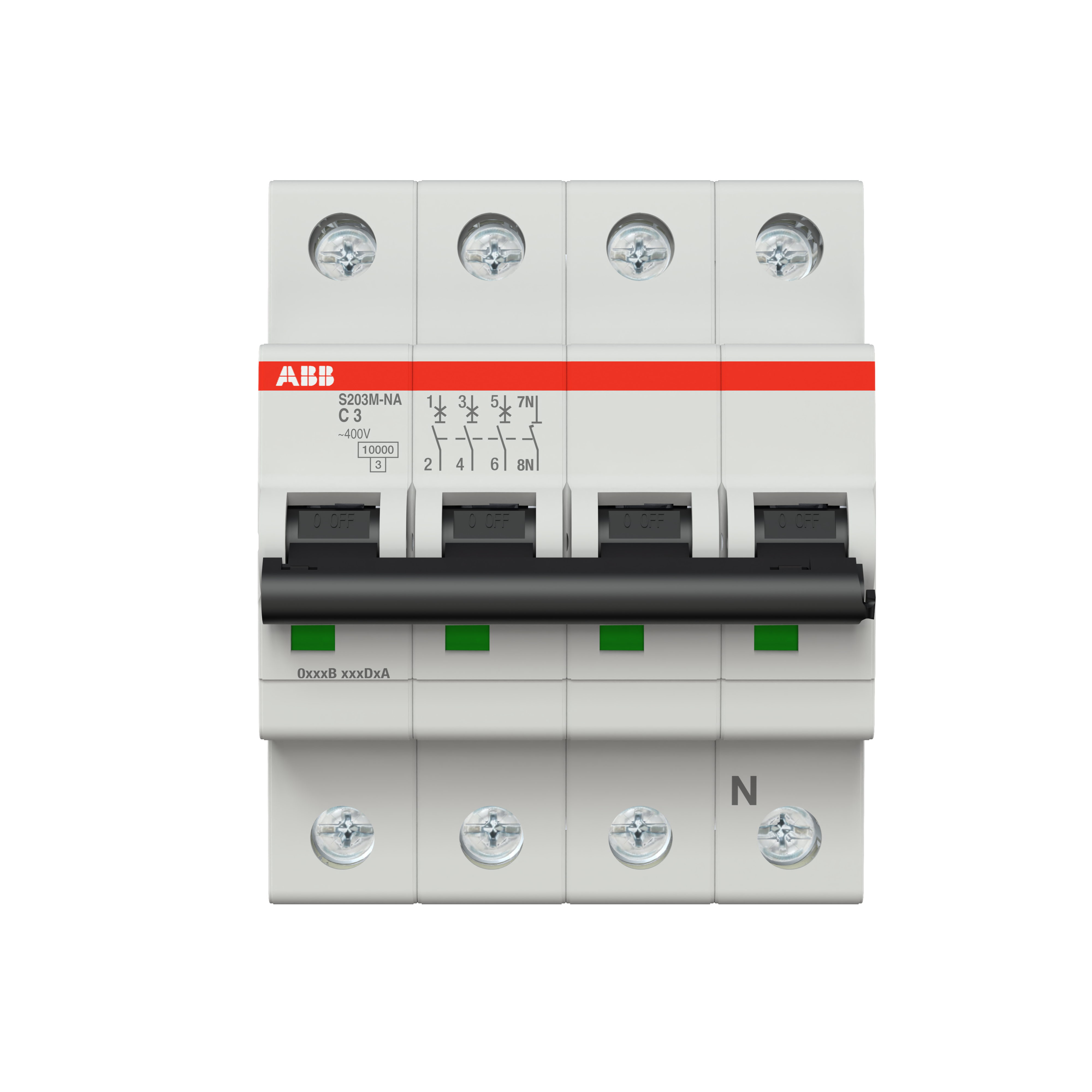 ABB ABB S203M-C3NA Miniature circuit breaker (MCB)