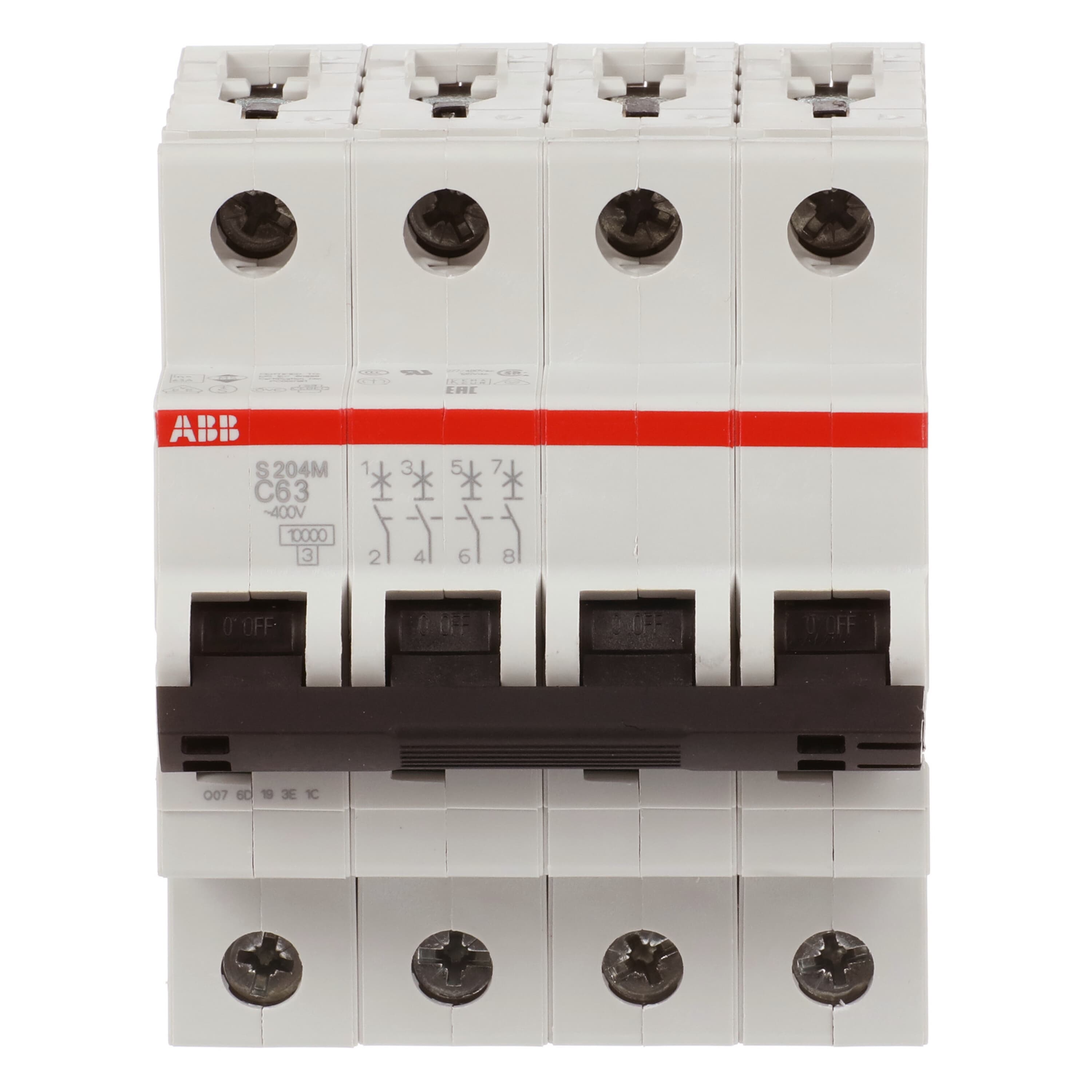 ABB ABB S204M-C63 Miniature circuit breaker (MCB)
