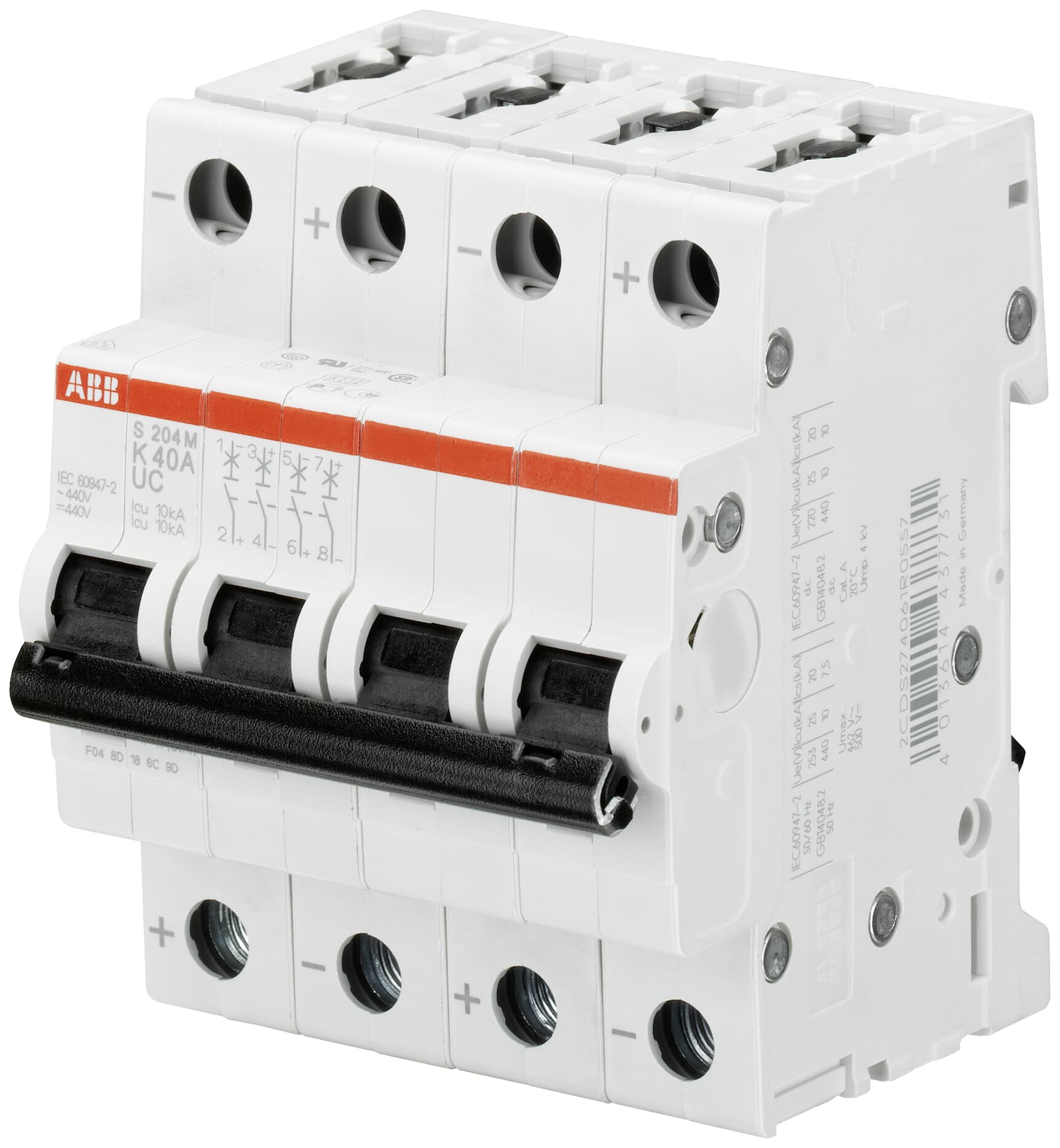 ABB ABB S204M-Z2UC Miniature circuit breaker (MCB)