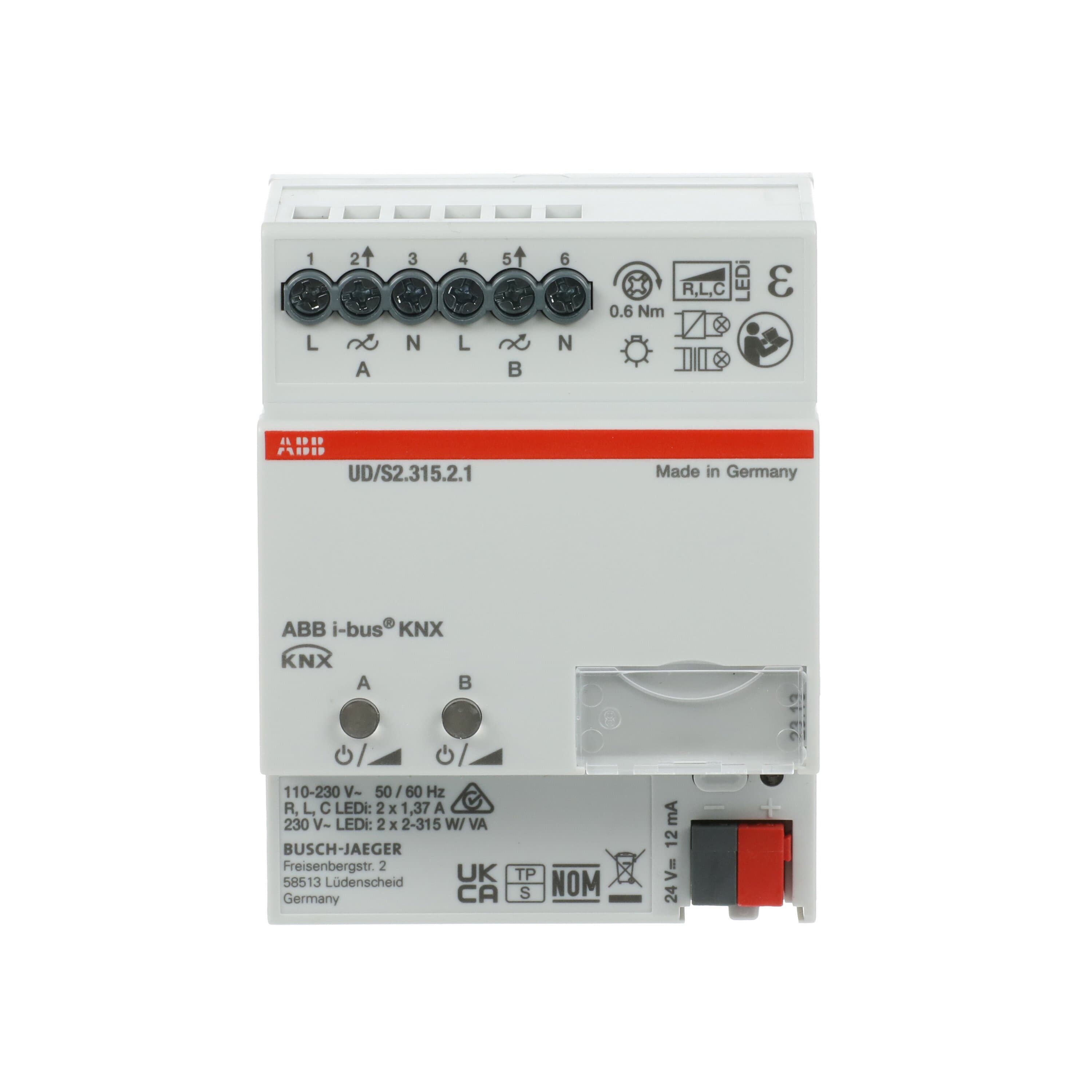 ABB ABB UD/S2.315.2.1 LED-Dim actuator 2x315W