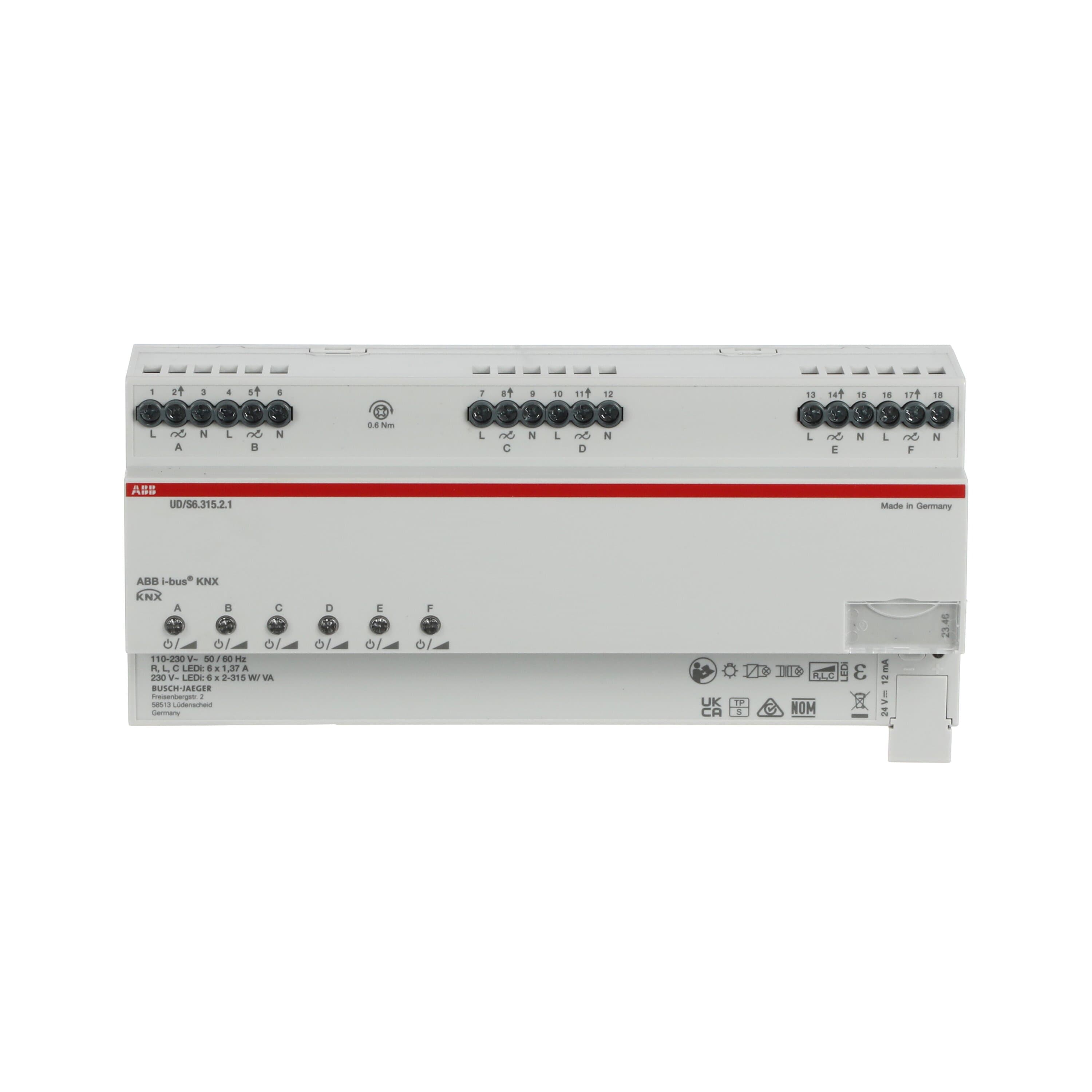 ABB ABB UD/S6.315.2.1 LED-Dim actuator 6x315W