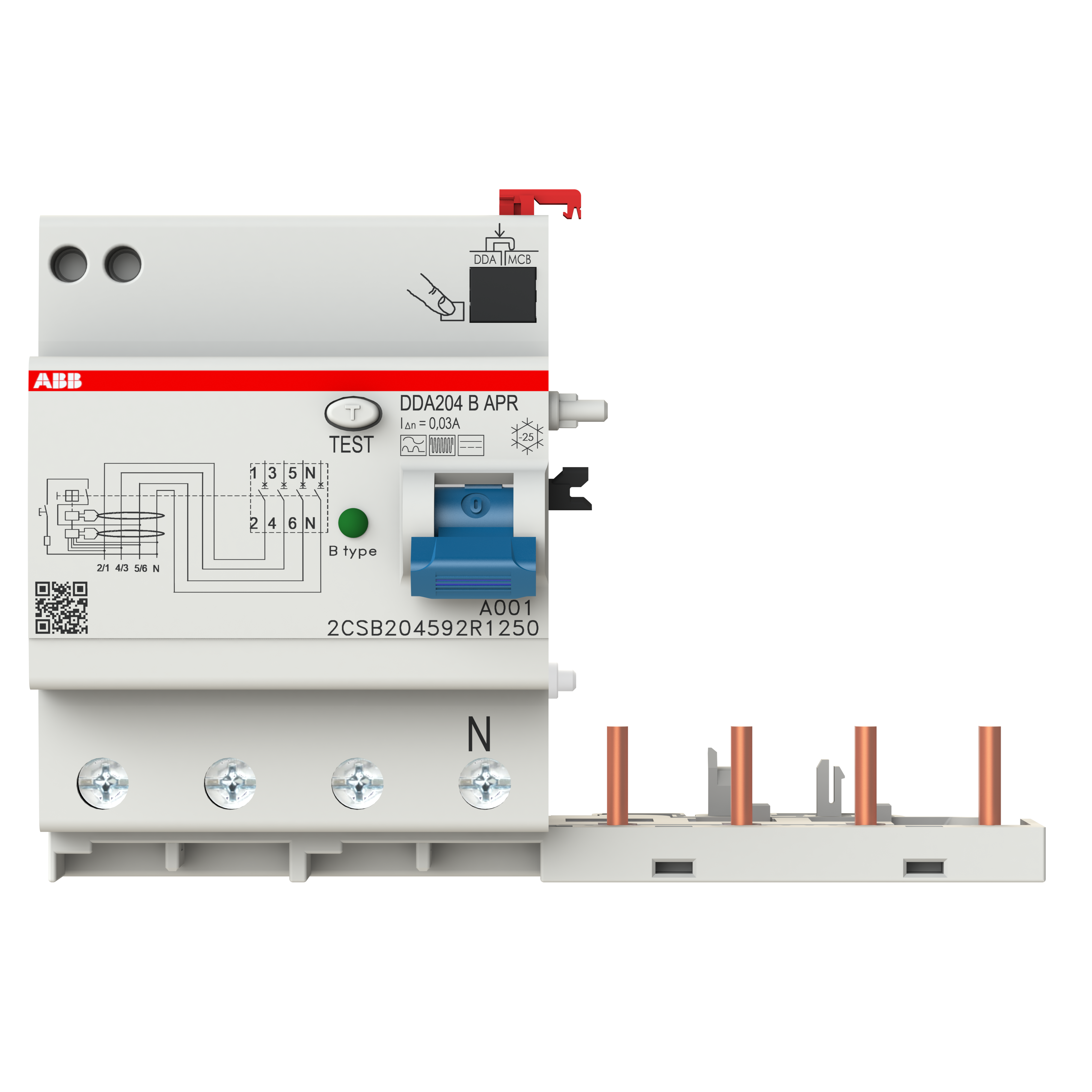 ABB ABB DDA204 B-25/0.03 AP-R
