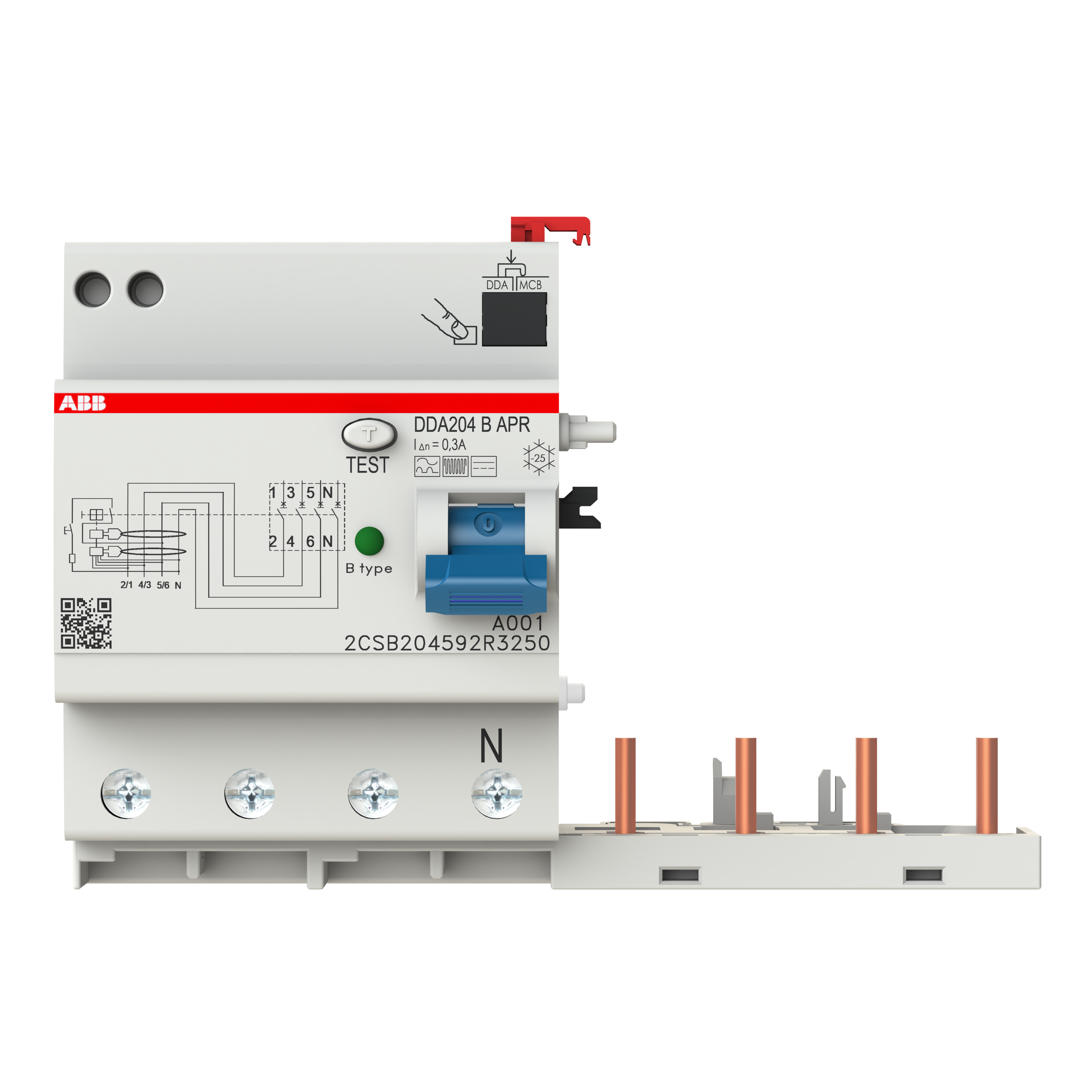 ABB ABB DDA204 B-25/0.3 AP-R