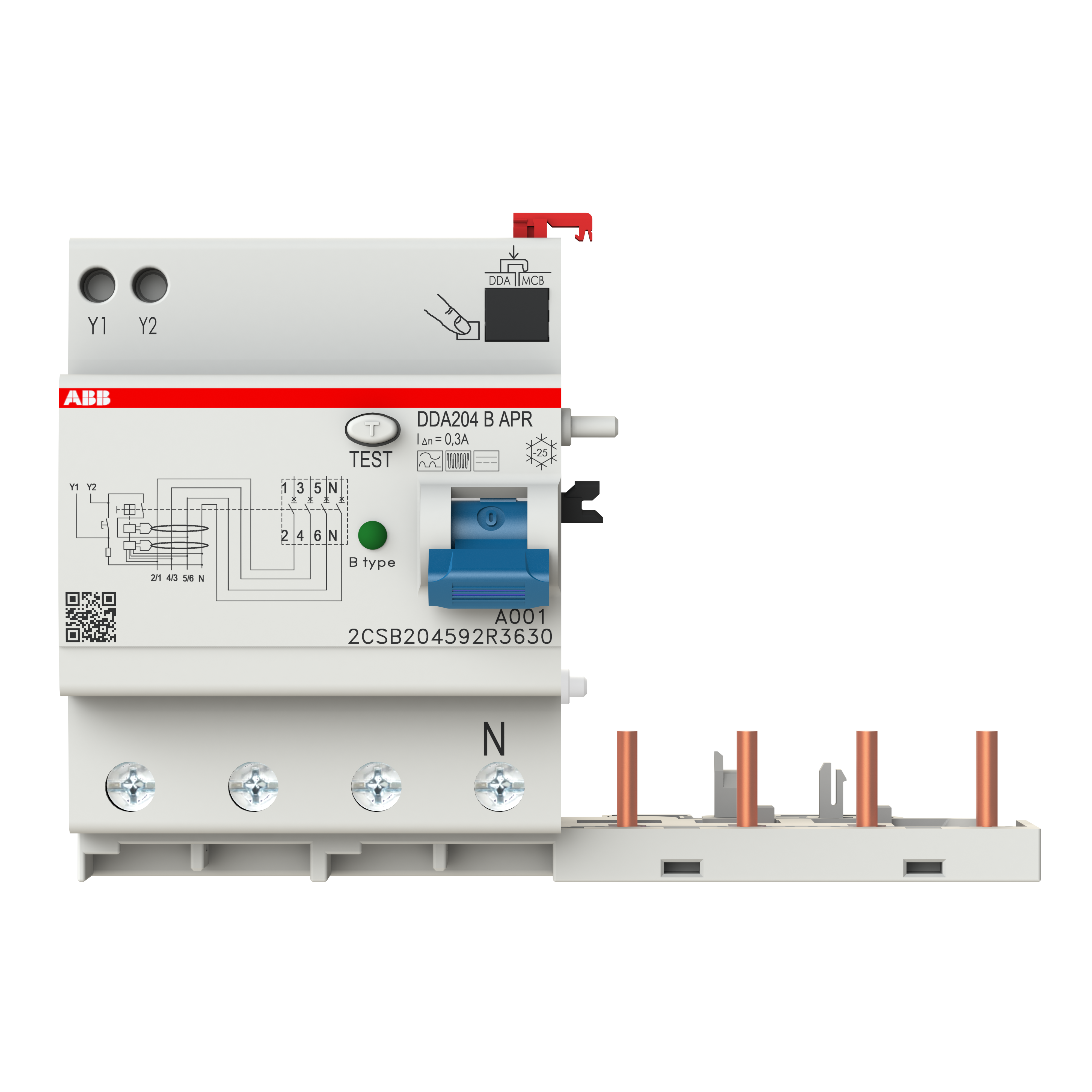 ABB ABB DDA204 B-63/0.3 AP-R