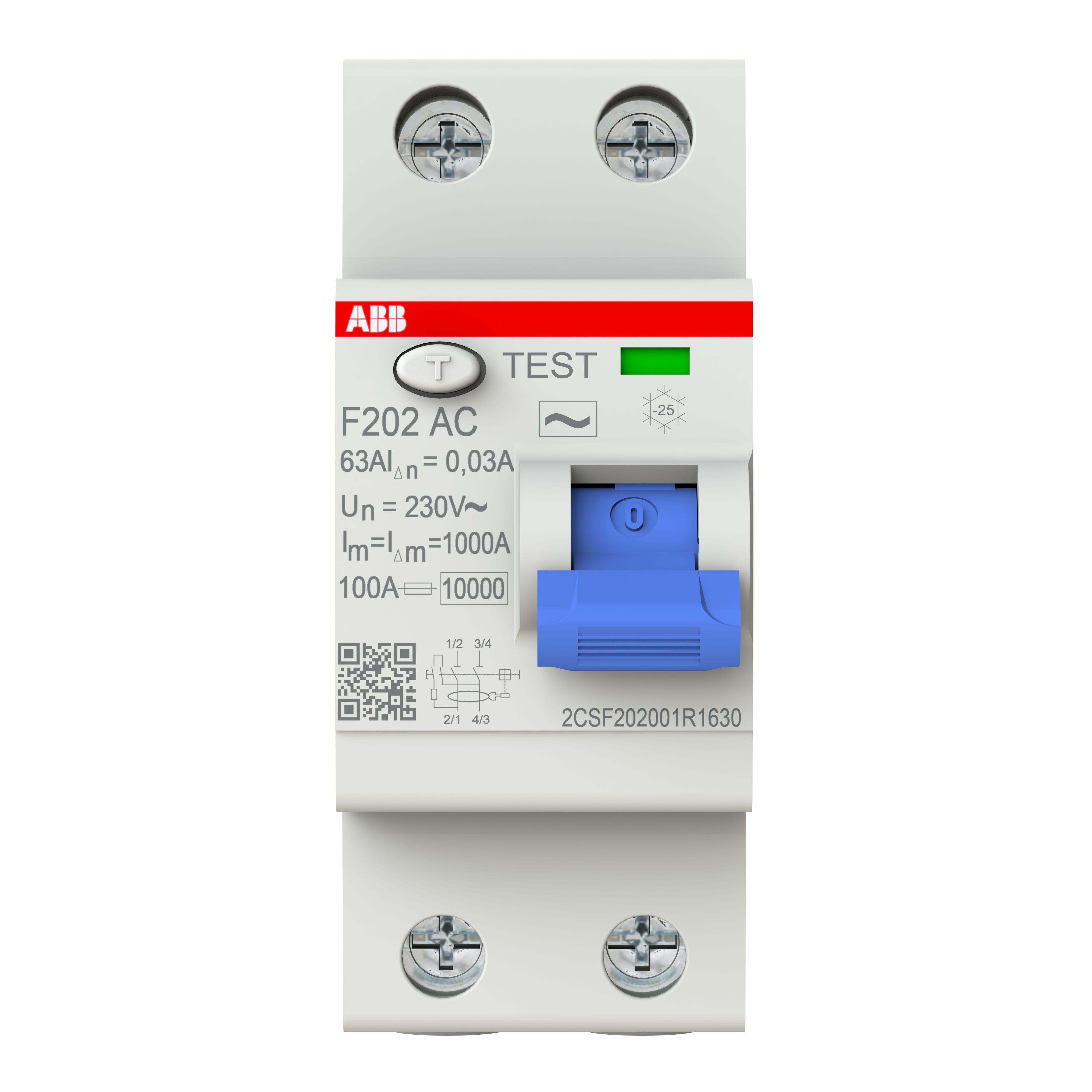 ABB ABB F202 AC-63/0.03