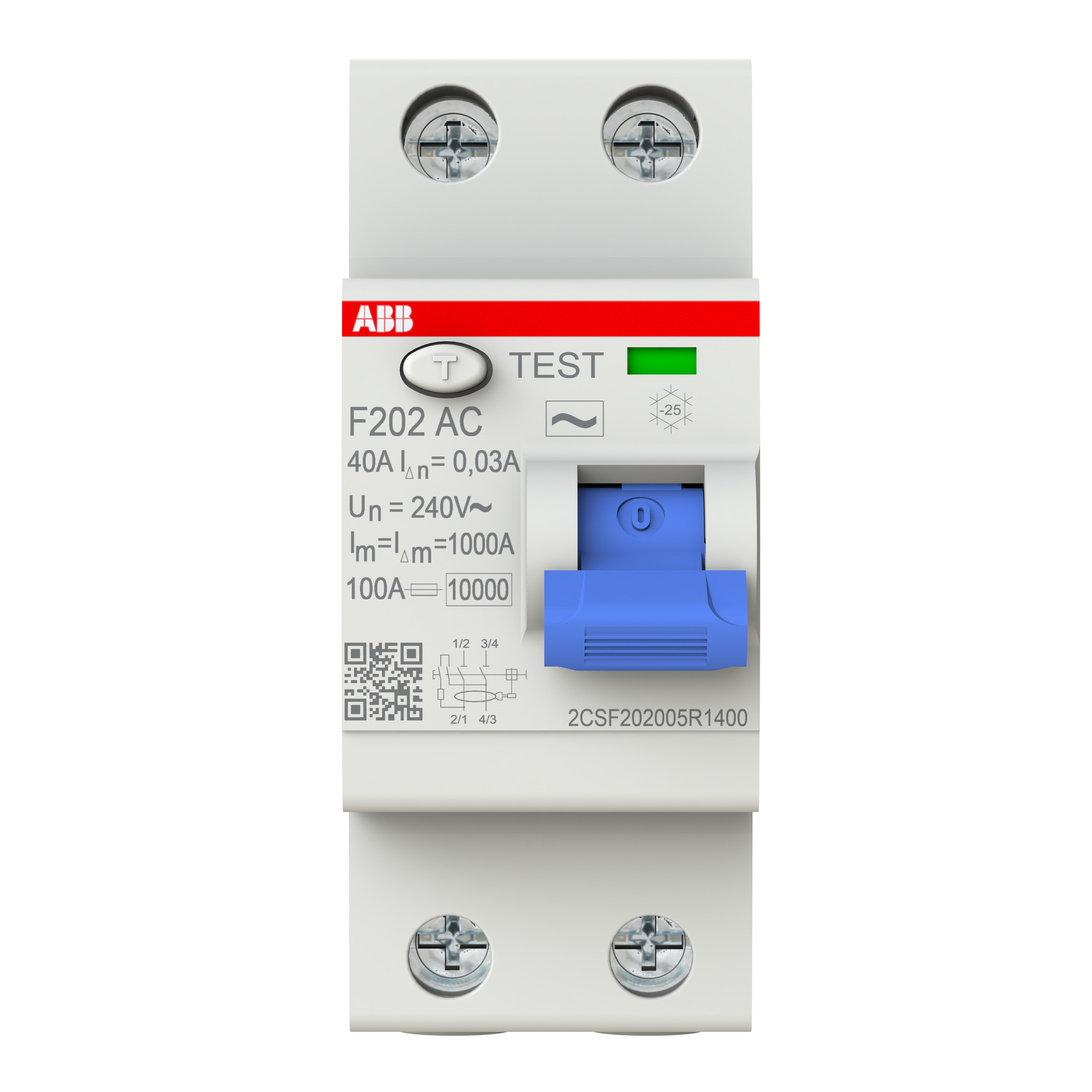 ABB ABB F202 AC-40/0.03 IEC