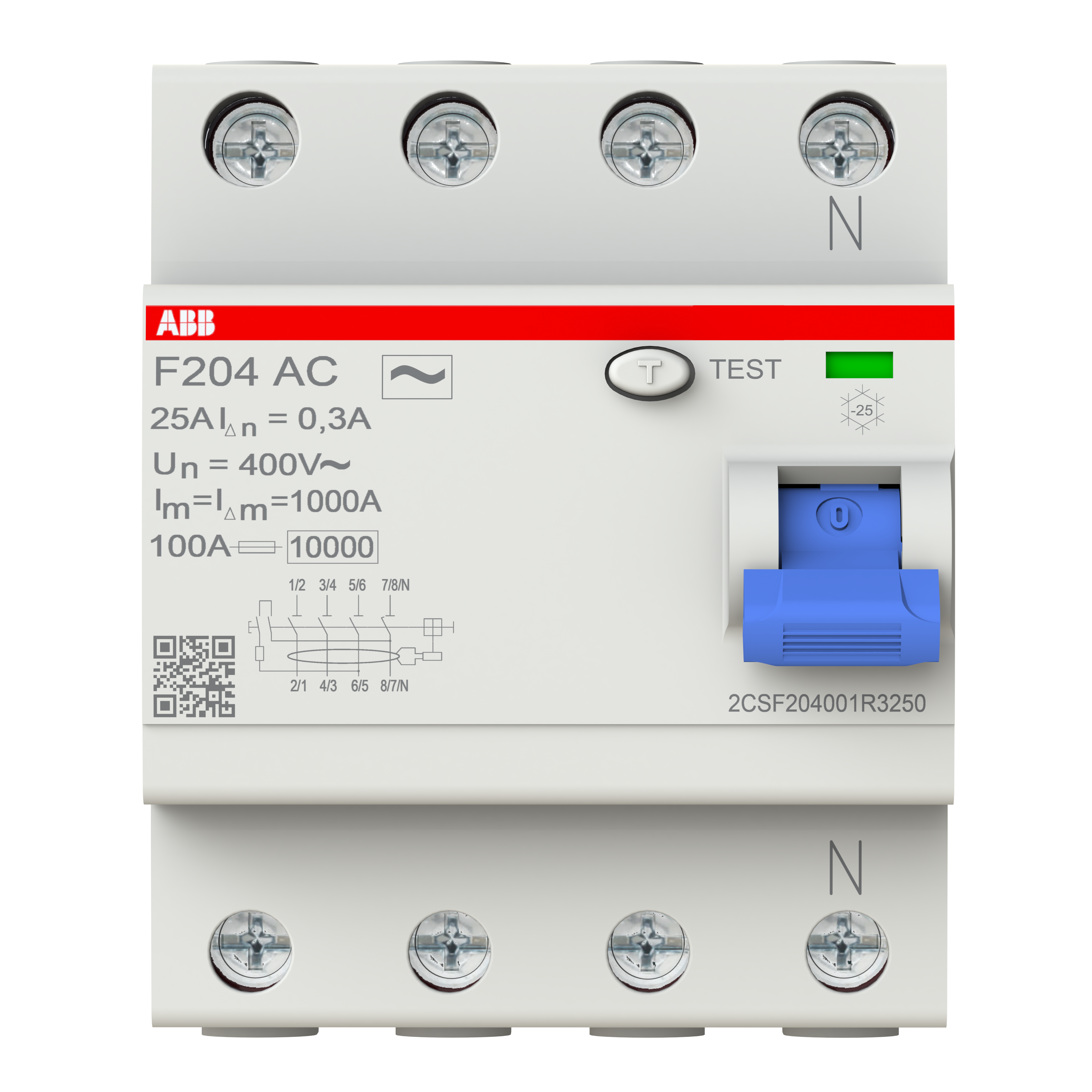 ABB ABB F204 AC-25/0.3