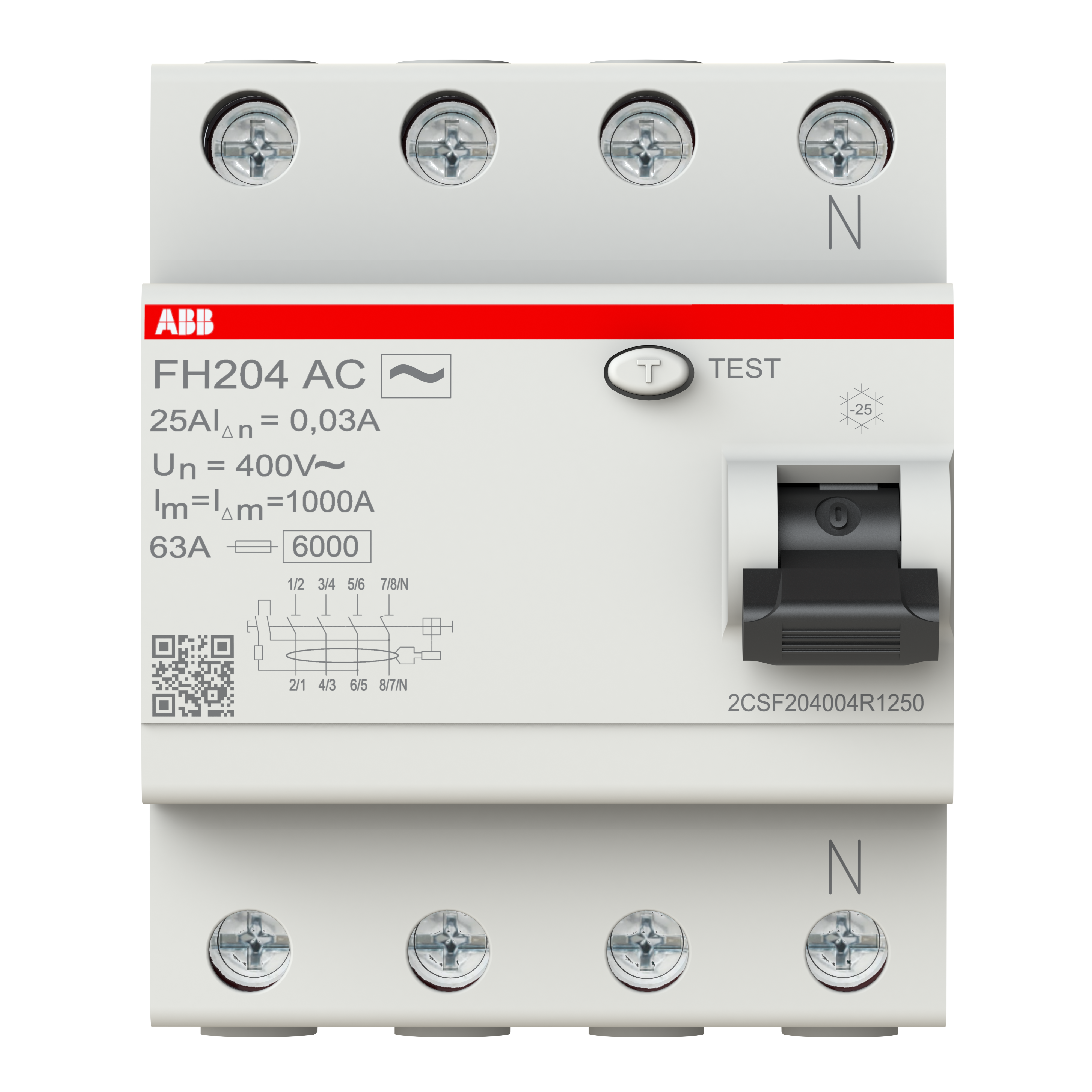 ABB ABB FH204 AC-25/0.03