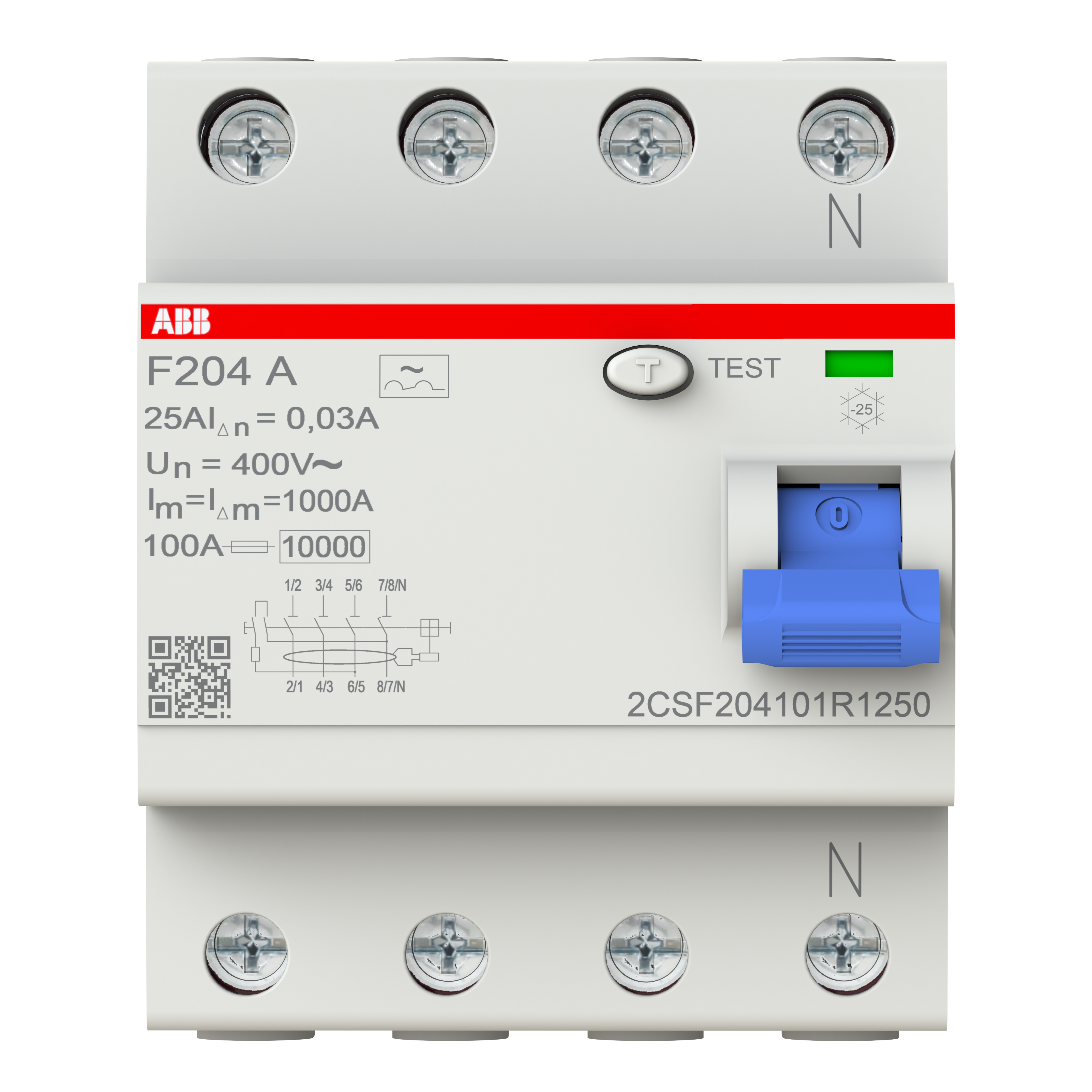 ABB ABB F204 A-25/0.03