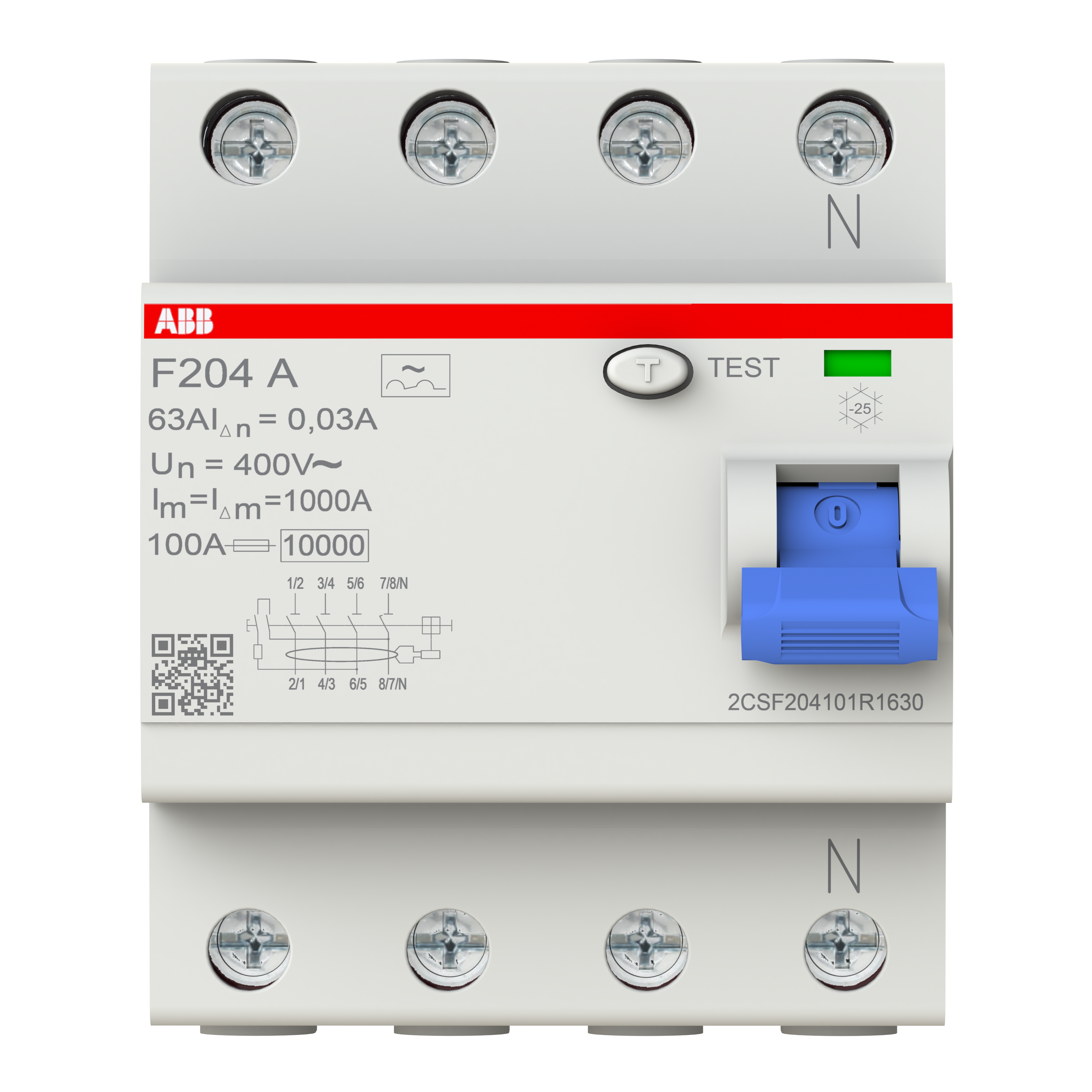 ABB ABB F204 A-63/0.03
