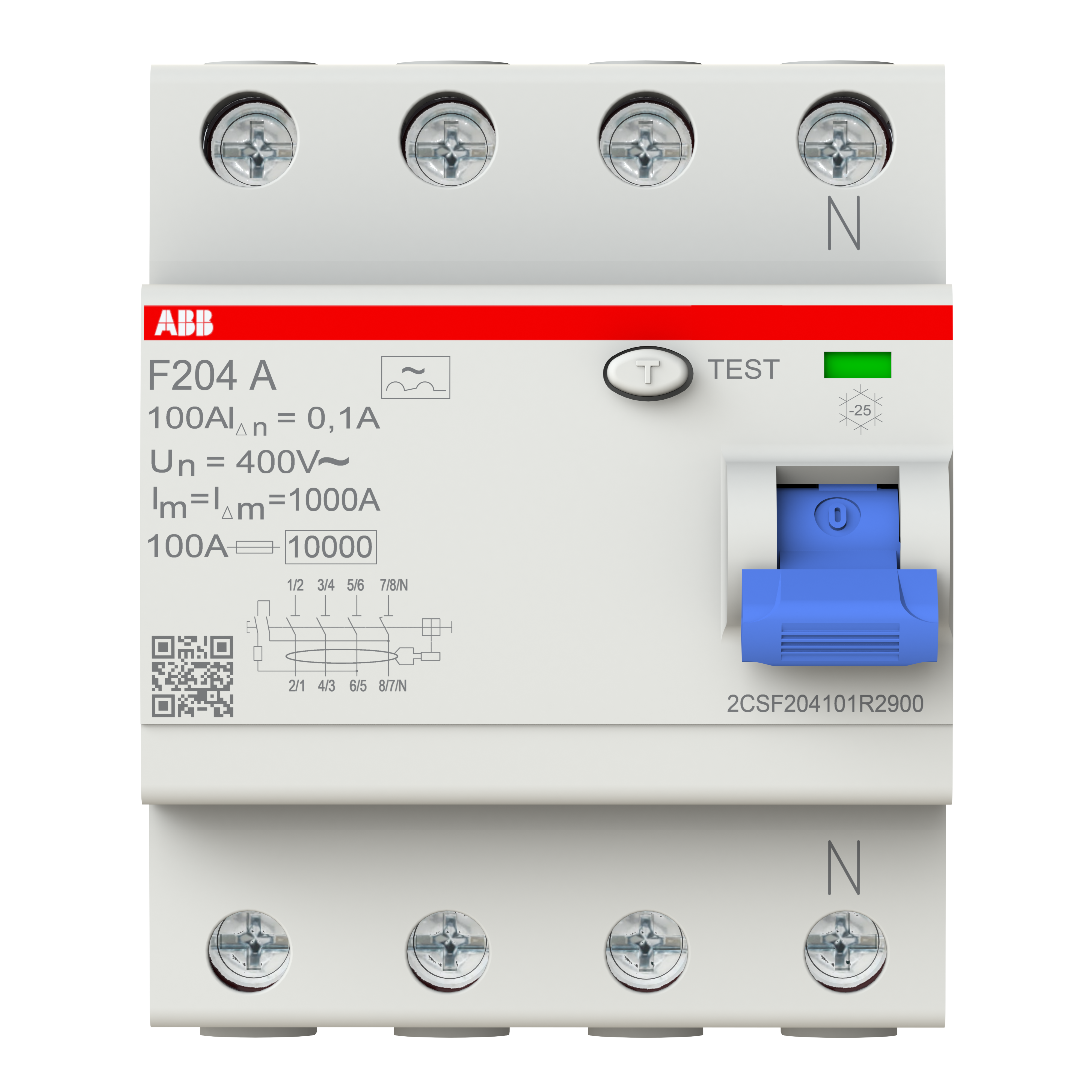 ABB ABB F204 A-100/0.1