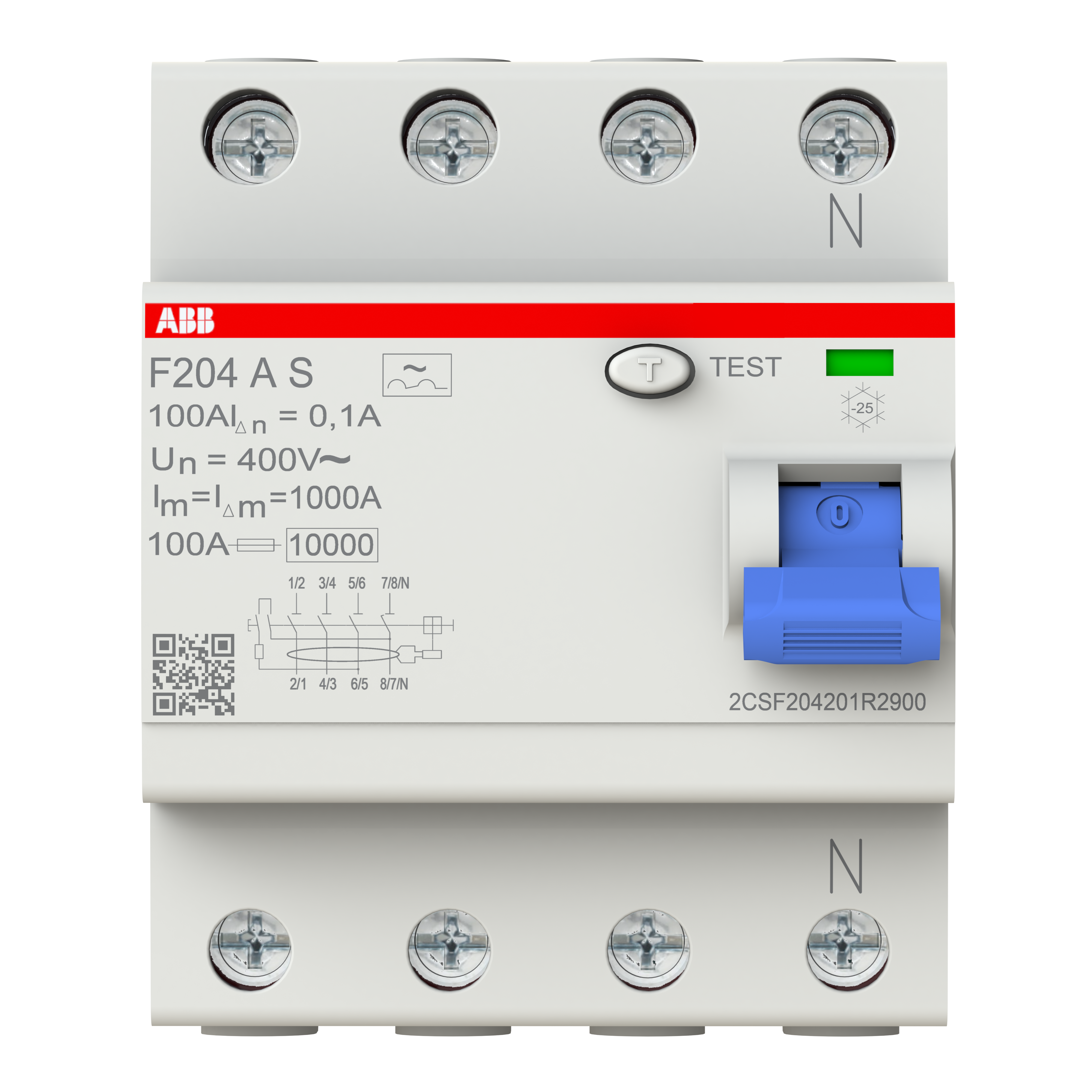 ABB ABB F204 A S-100/0.1