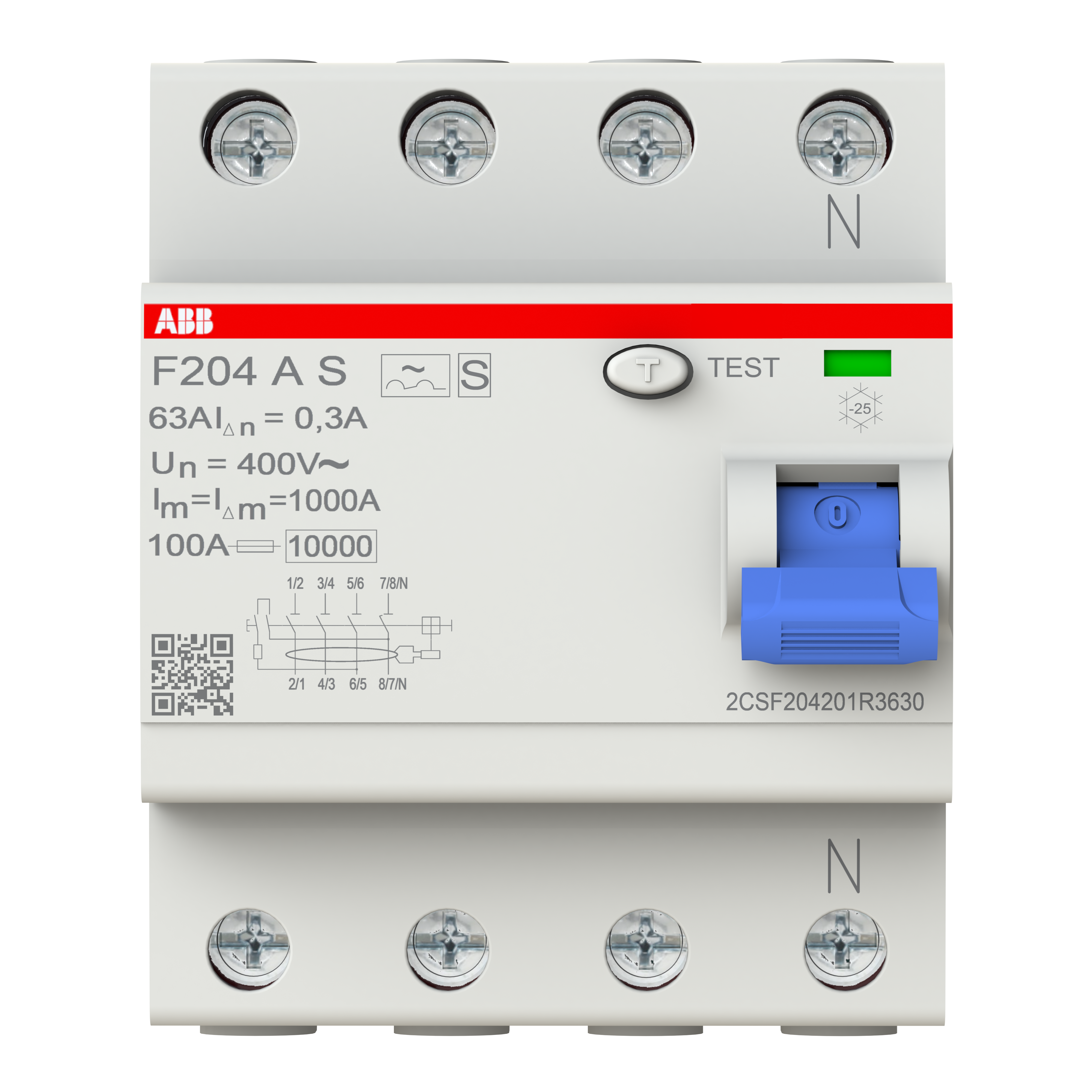 ABB ABB F204 A S-63/0.3