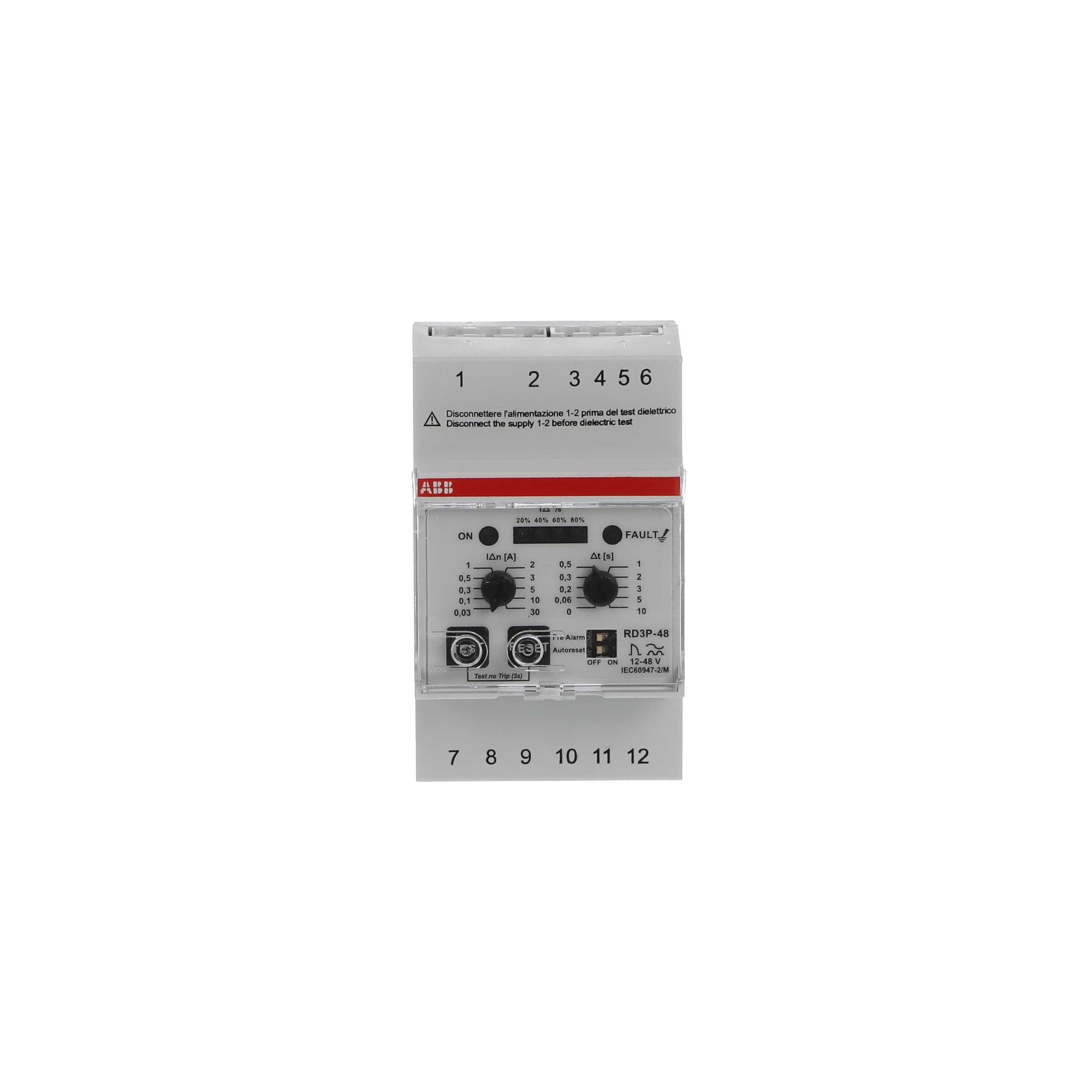 ABB ABB RD3P-48 Residual current monitoring relay