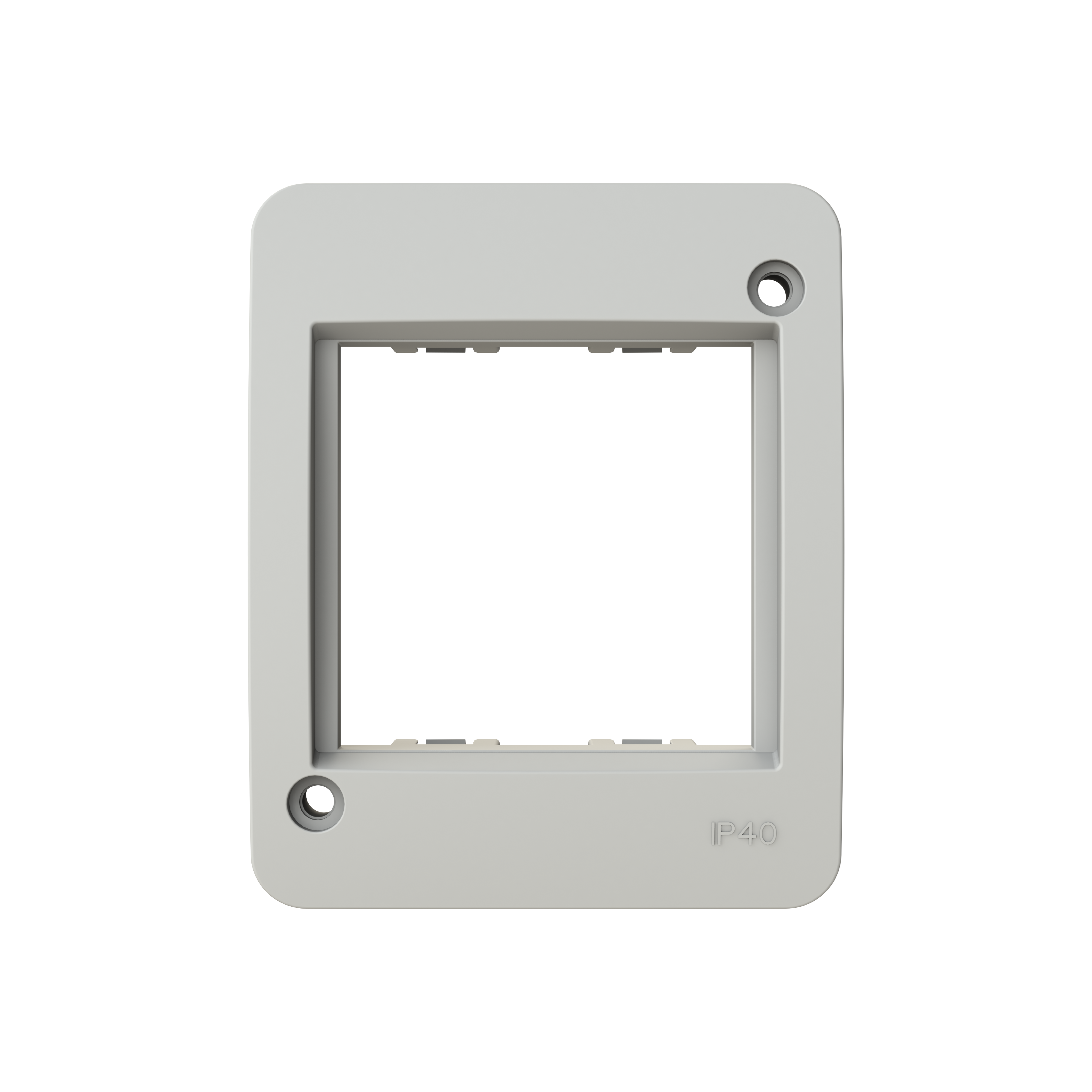 ABB ABB 2CSK2240CH IP40 enclosure, 2 places, 2 modules width with Clamp Grey - Chiara