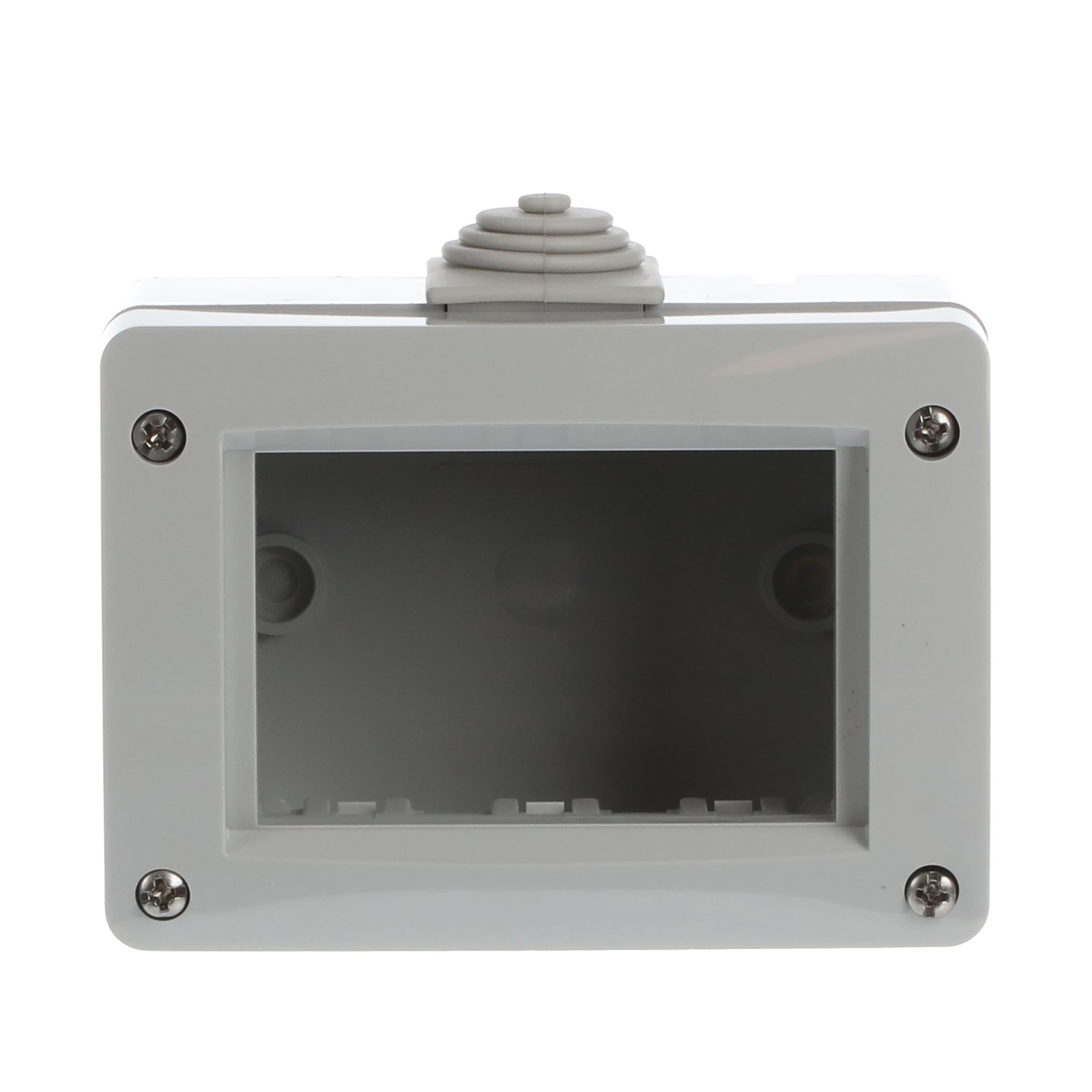 ABB ABB 2CSK2340CH IP40 enclosure, 3 places, 3 modules width with Clamp Grey - Chiara