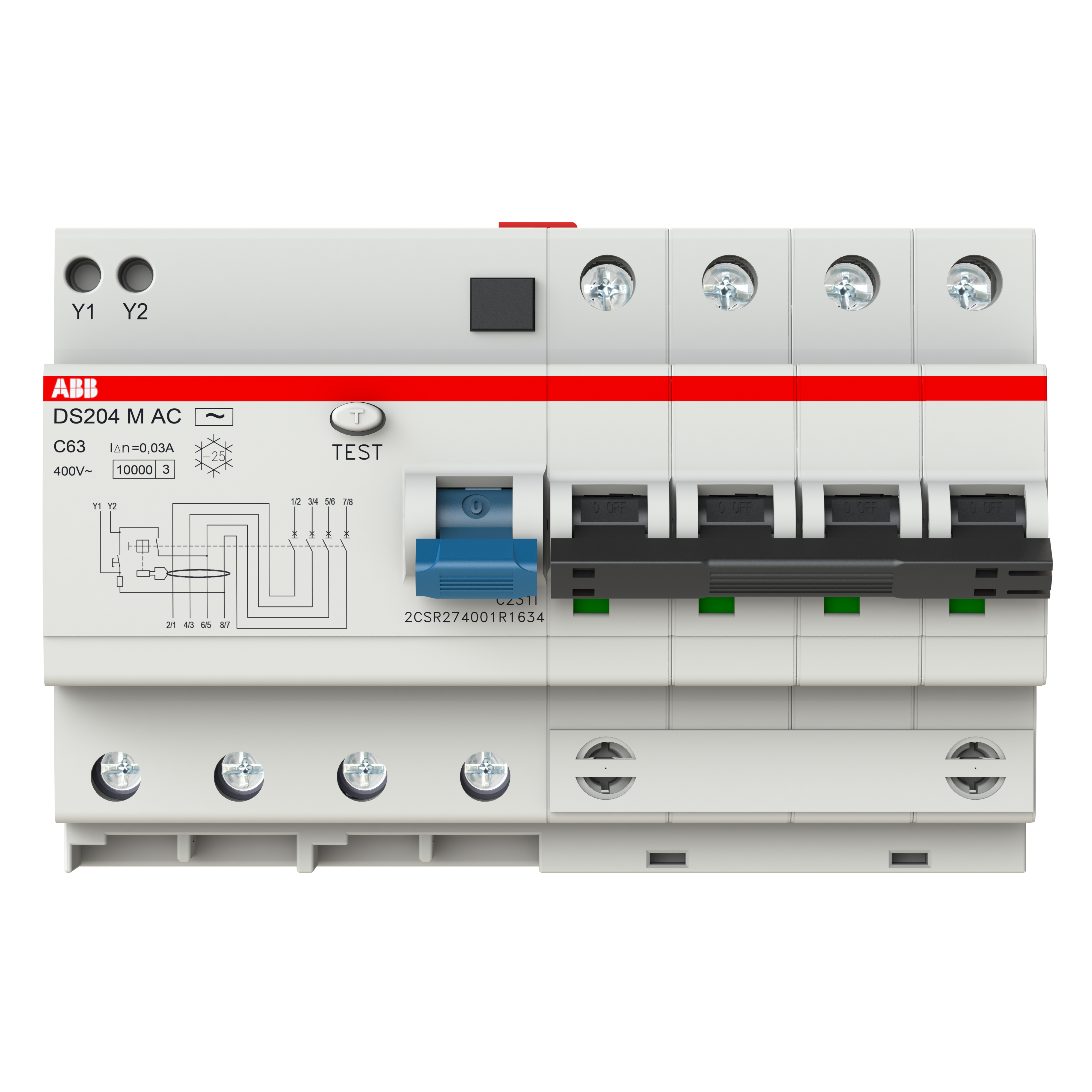 ABB ABB DS204 M AC-C63/0.03