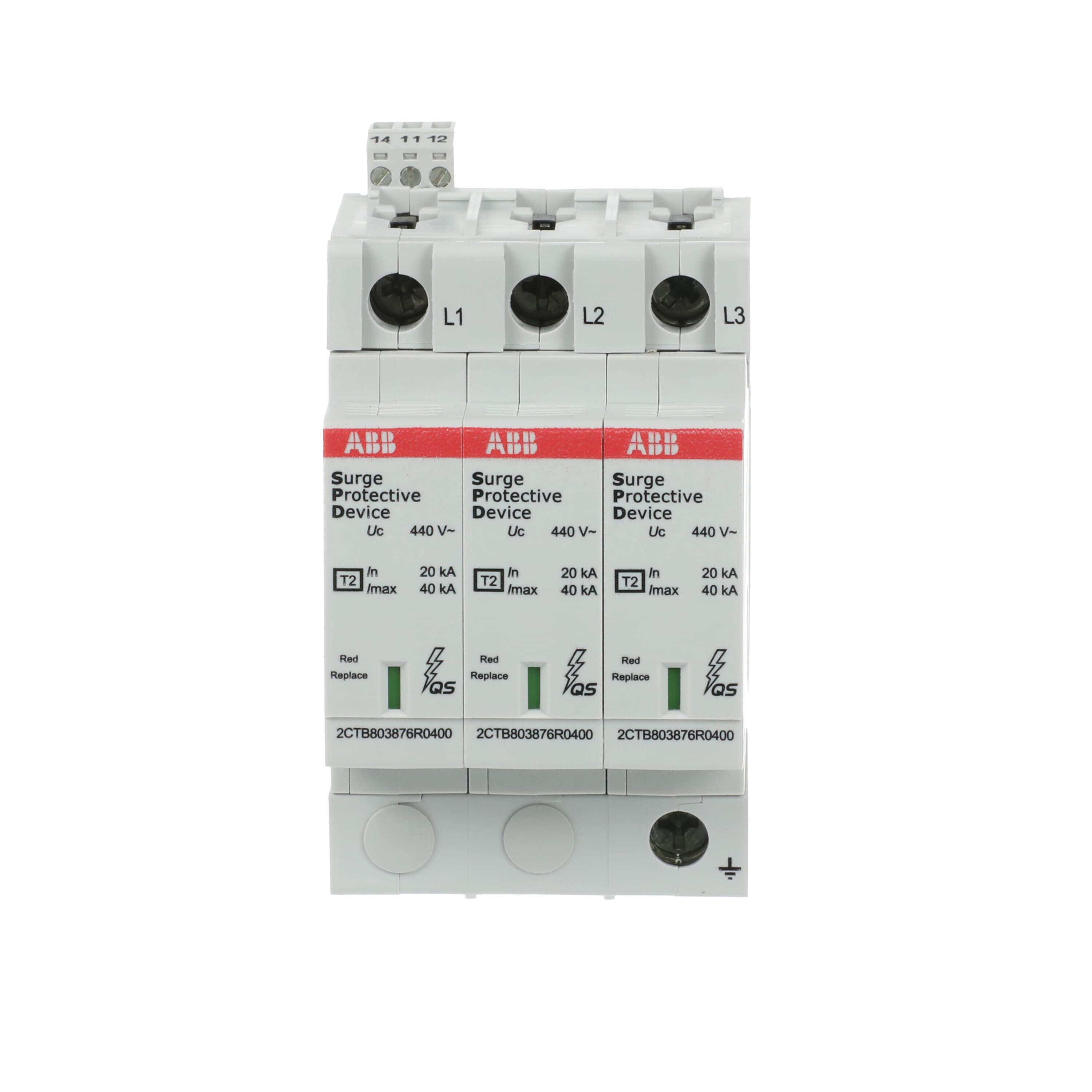 ABB ABB OVR T2 3L 40-440 P TS QS