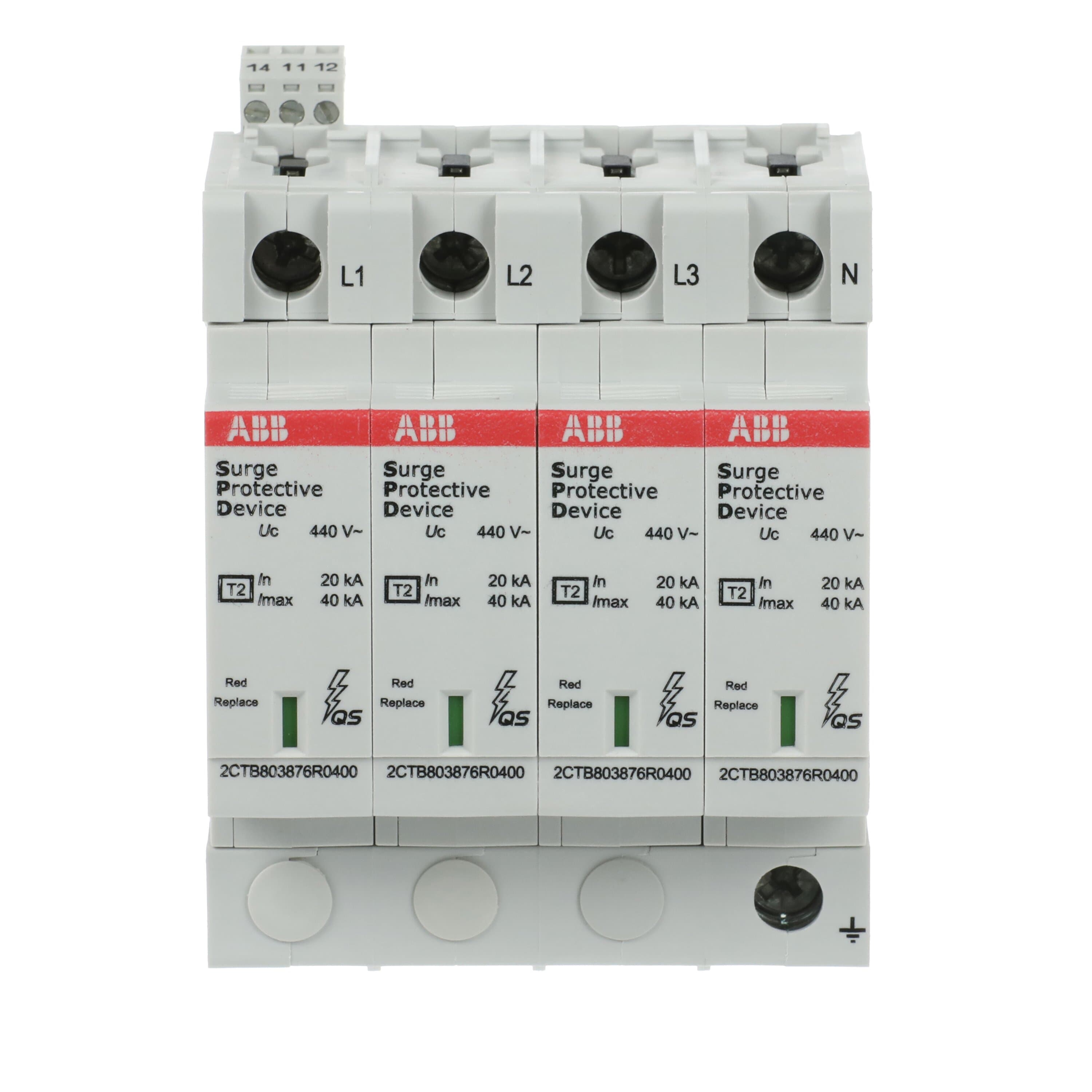 ABB ABB OVR T2 4L 40-440 P TS QS