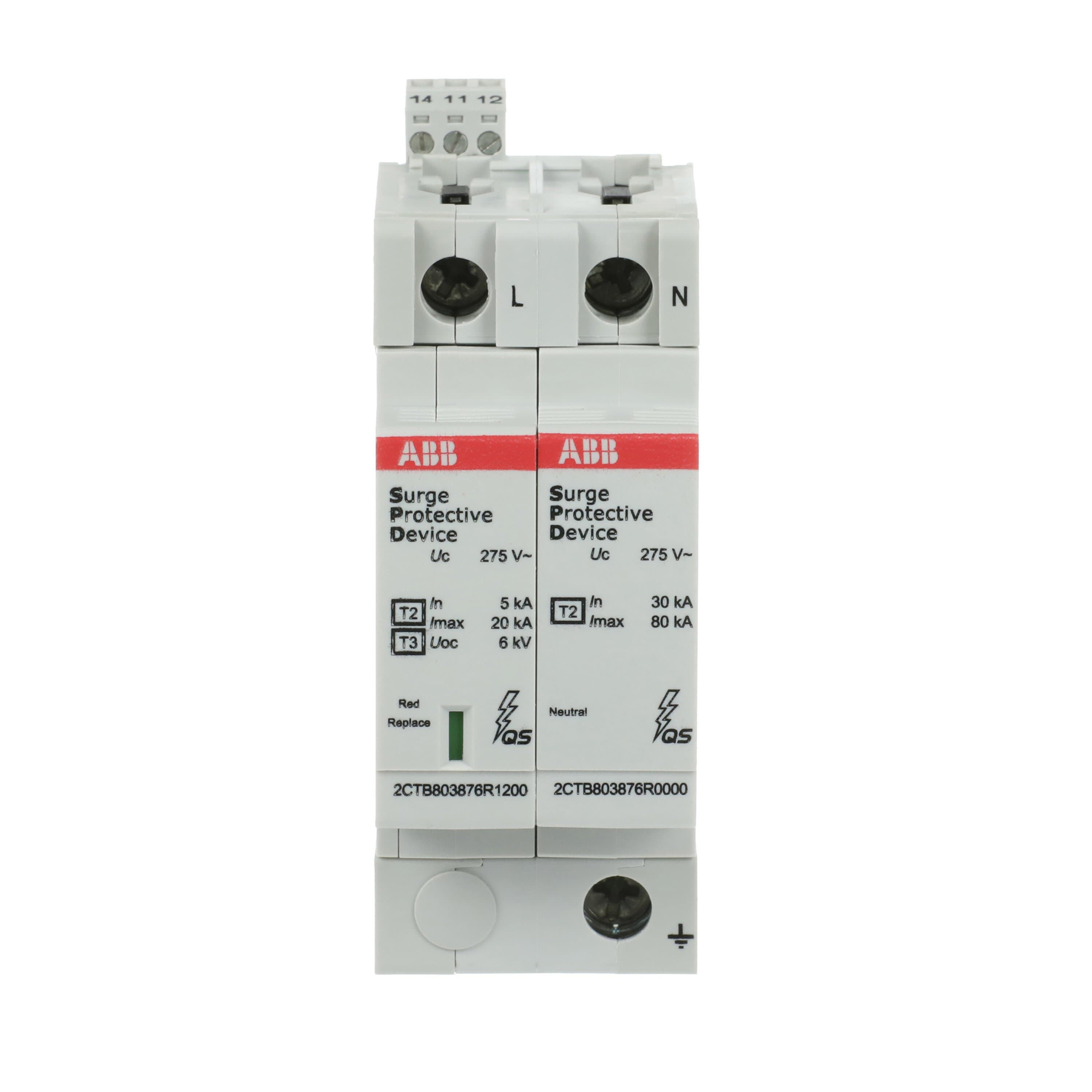 ABB ABB OVR T2-T3 1N 20-275 P TS QS