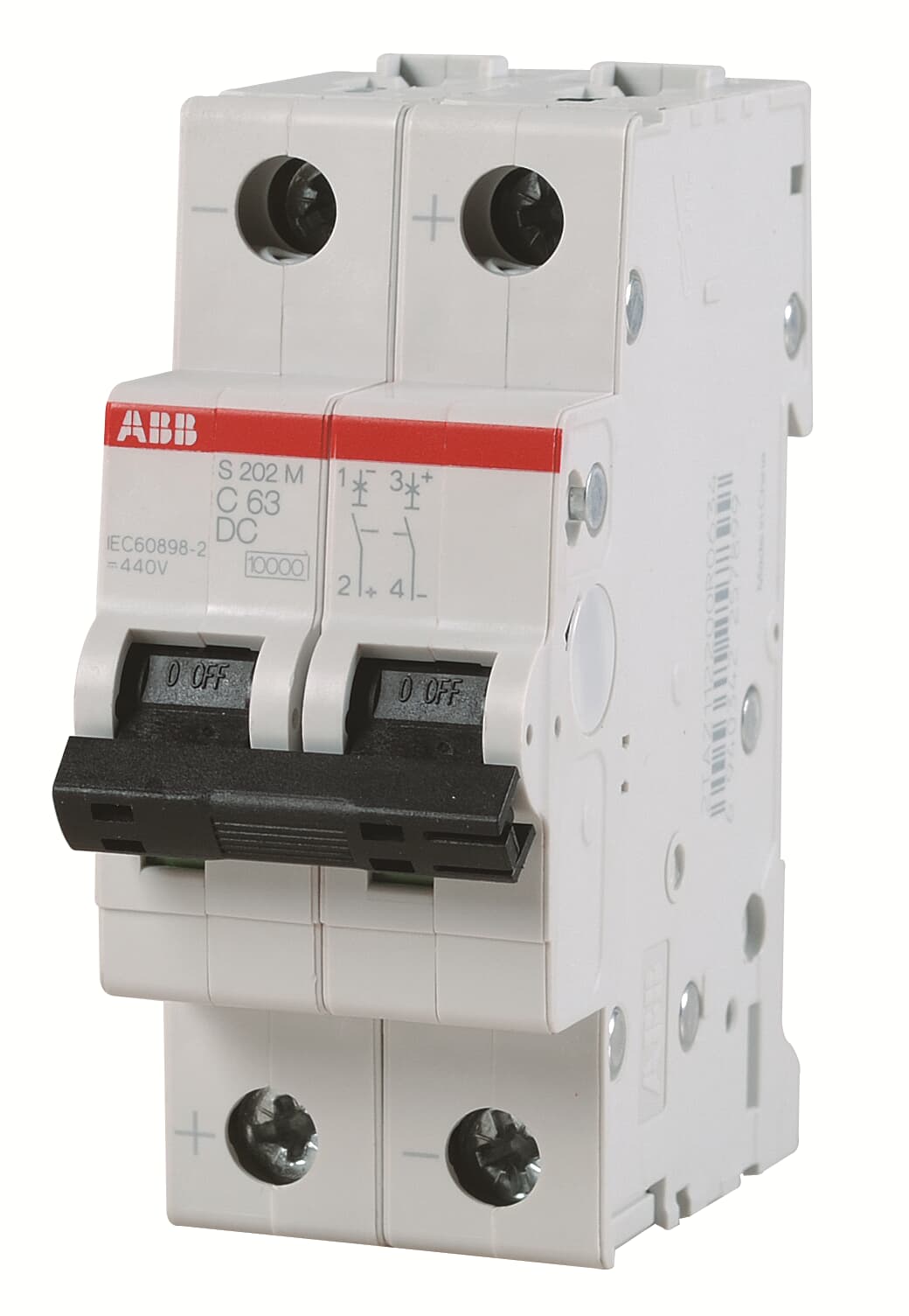 ABB ABB S202M-C6DC Miniature circuit breaker (MCB)
