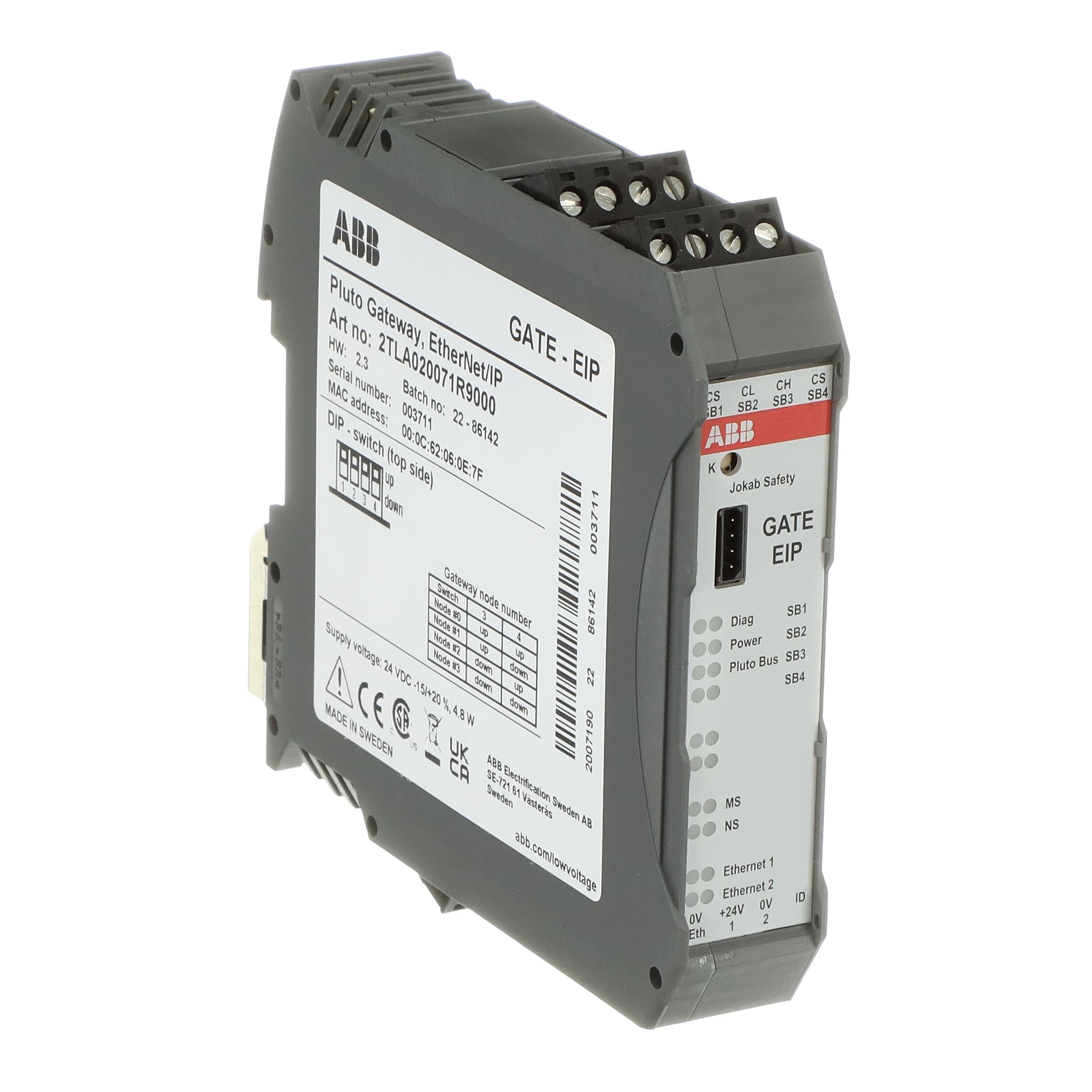 ABB ABB GATE-EIP Pluto gateway