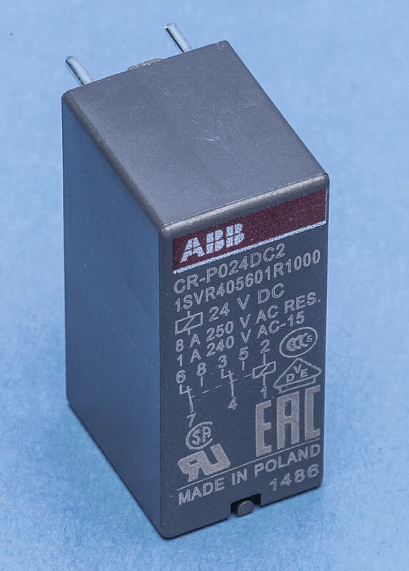 ABB ABB 2UBA000146R0105 CR-P024DC2pluggable relay24V DC 2CO
