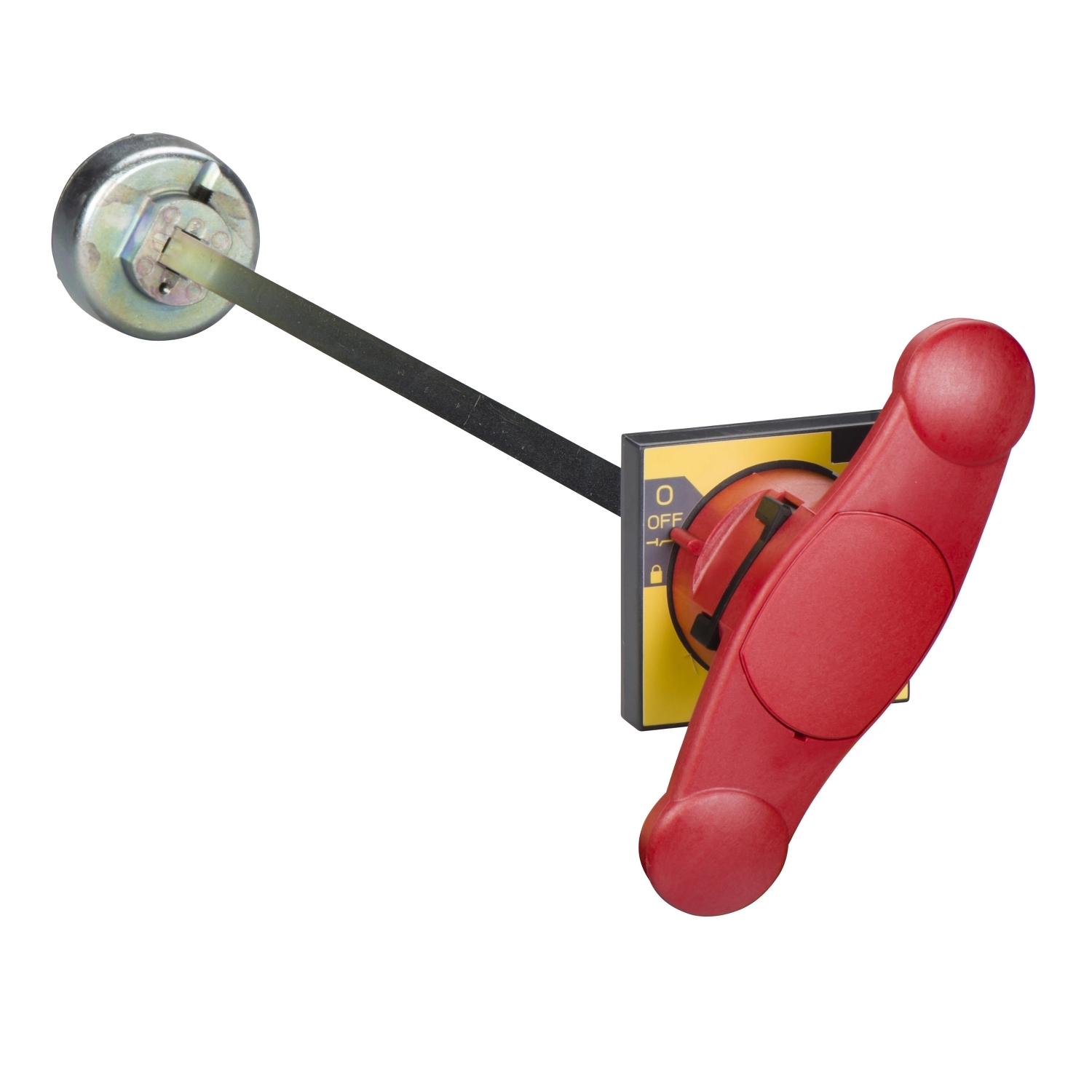 Schneider Electric Schneider Electric 31053 – Extended rotary handle, front control, Compact INS/INV 320 to 630, Compact INSJ400, red handle on yellow front