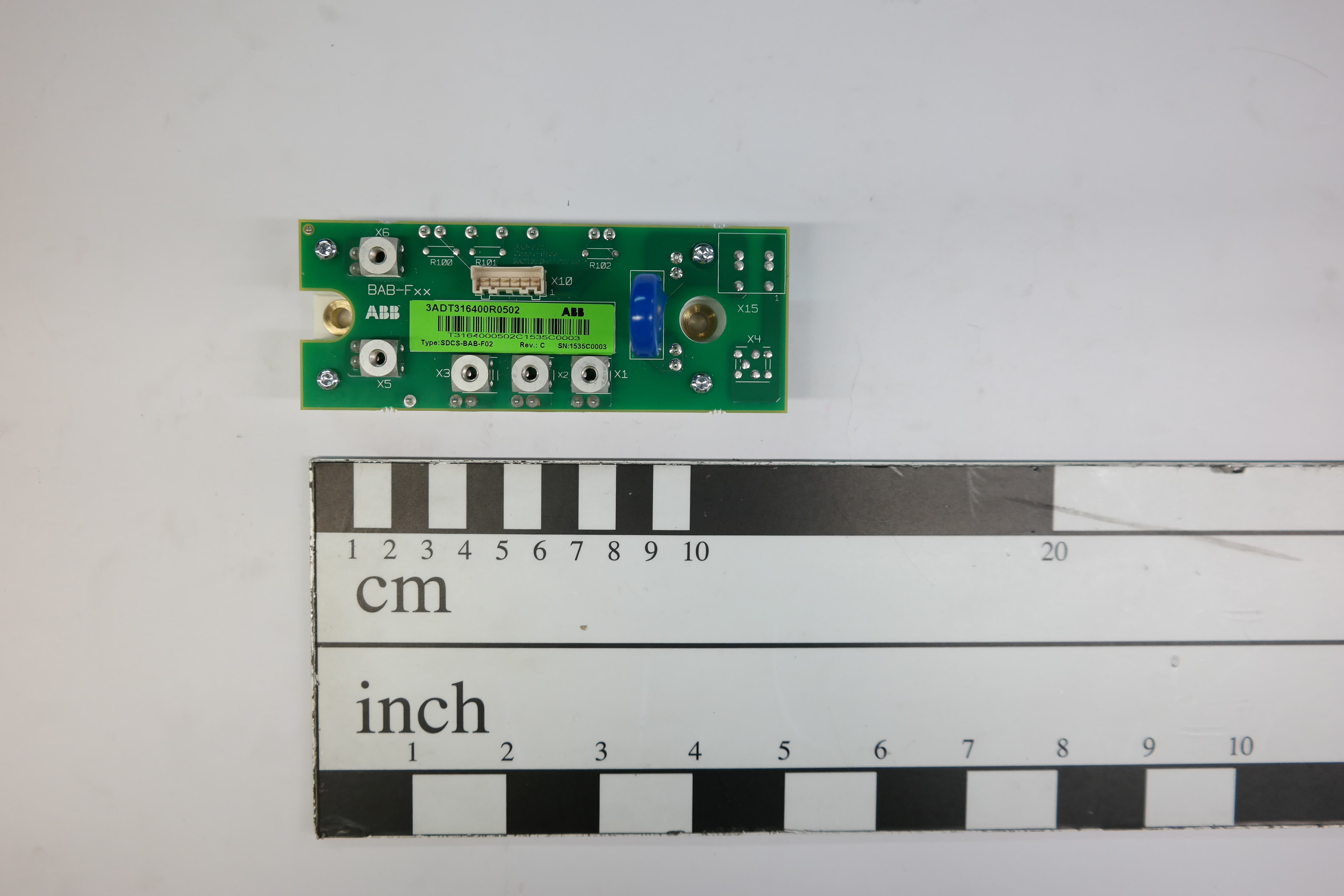 ABB ABB 3ADT316400R0502 SDCS-BAB-F02; adapter board