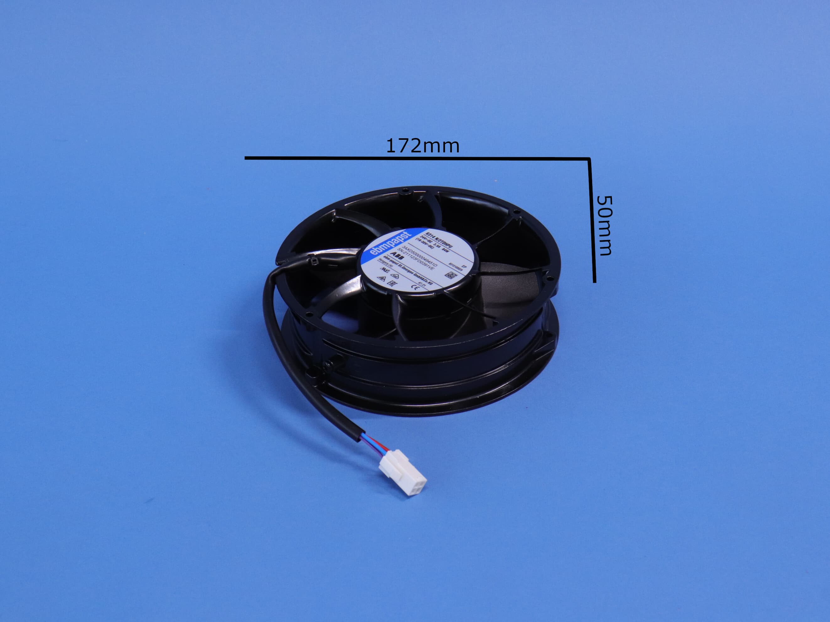 ABB ABB 3AXD50000049451 Fan ACS880 R8/R9 IP55; LONG-LIFE fan, axial