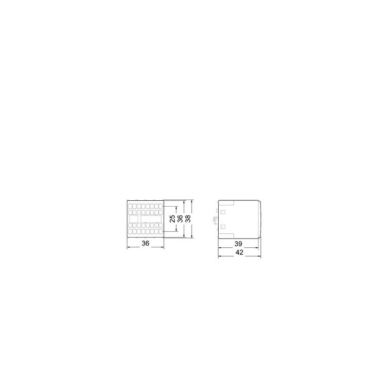 Siemens Siemens 3RH1911-2GA40 – SIRIUS 3RH1 contactor-relay accessory