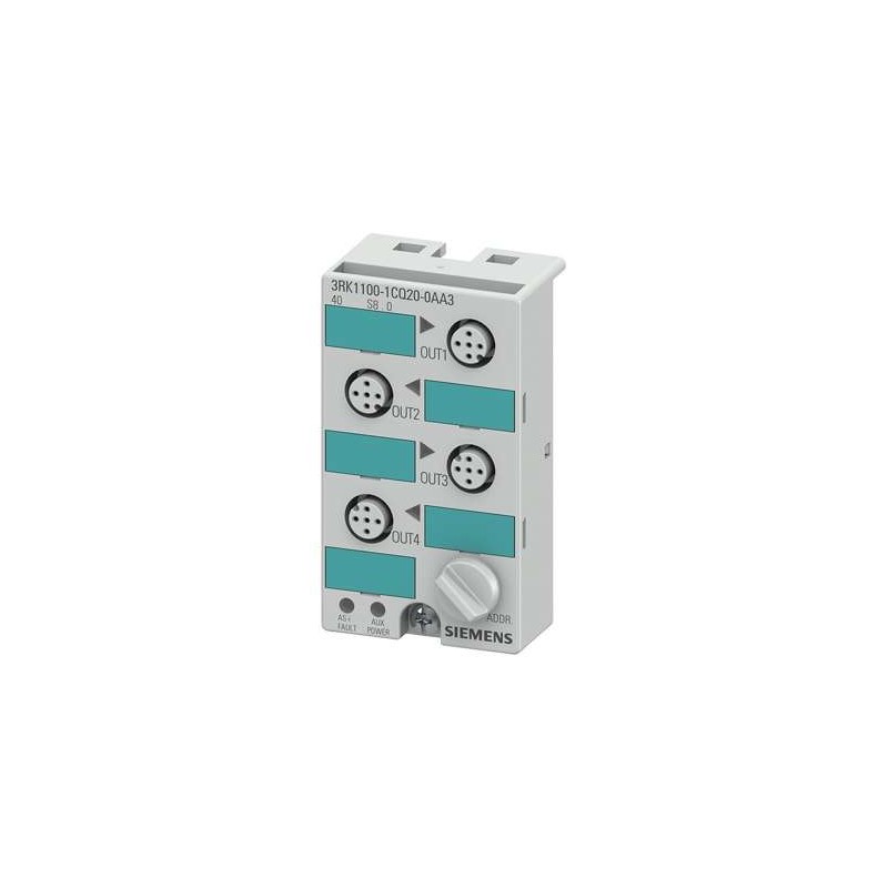 Siemens Siemens 3RK1100-1CQ20-0AA3 – SIRIUS 3RK1 distributed motor-control or AS-Interface device