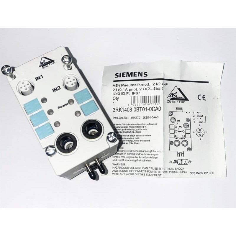 Siemens Siemens 3RK1408-0BT01-0CA0 – SIRIUS 3RK1 distributed motor-control or AS-Interface device