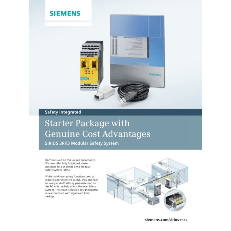Siemens Siemens 3RK3923-1AC00 – SIRIUS 3RK3 modular safety or diagnostic device