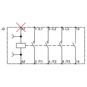 Siemens Siemens 3RT1017-1AF01 – SIRIUS 3RT1 3-pole power contactor
