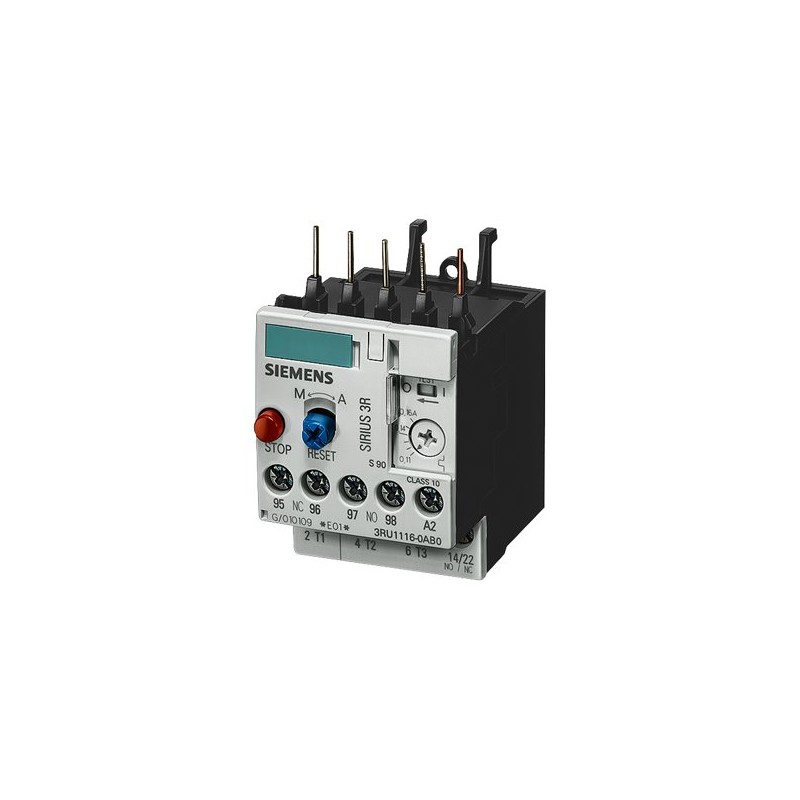 Siemens Siemens 3RU1116-0EB0 – SIRIUS 3RU1 thermal overload relay or accessory
