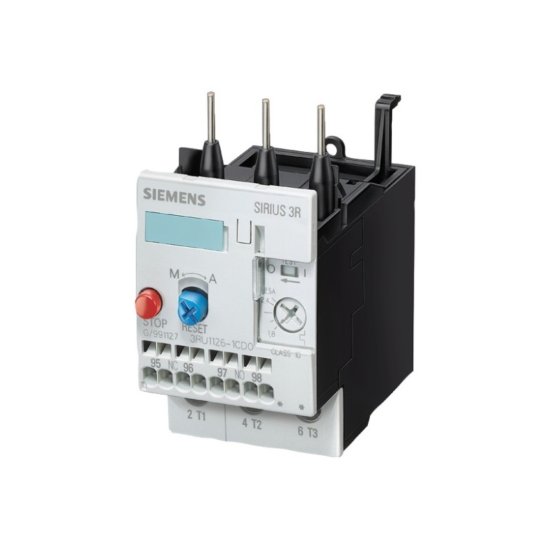 Siemens Siemens 3RU1126-1HD0 – SIRIUS 3RU1 thermal overload relay or accessory