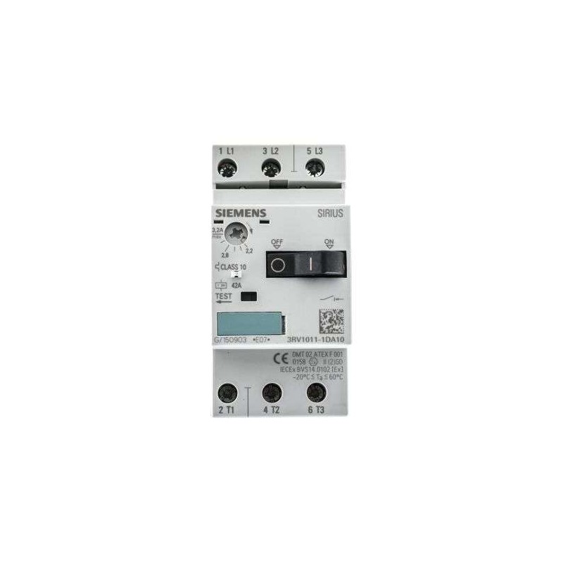 Siemens Siemens 3RV1011-1DA10 – SIRIUS 3RV1 motor starter protector or accessory
