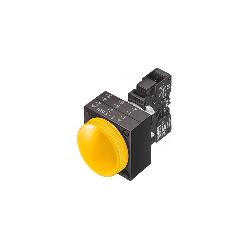 Siemens Siemens 3SB3244-6BA40-0CC0 – SIRIUS 3SB3 22 mm commanding or signalling device