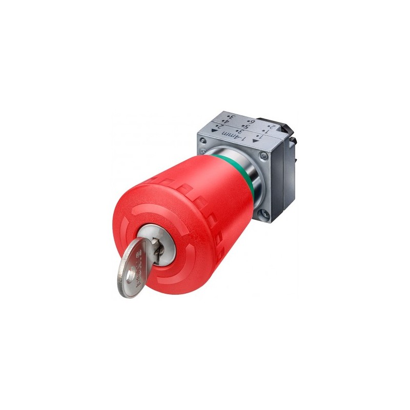 Siemens Siemens 3SB3500-1BA20 – SIRIUS 3SB3 22 mm commanding or signalling device