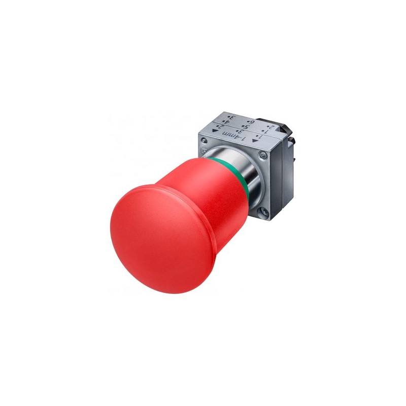 Siemens Siemens 3SB3500-1TA20 – SIRIUS 3SB3 22 mm commanding or signalling device