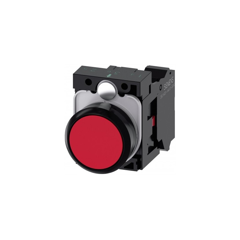 Siemens Siemens 3SU1100-0AB20-3CA0 – SIRIUS ACT 3SU1 22 mm complete commanding or signalling device